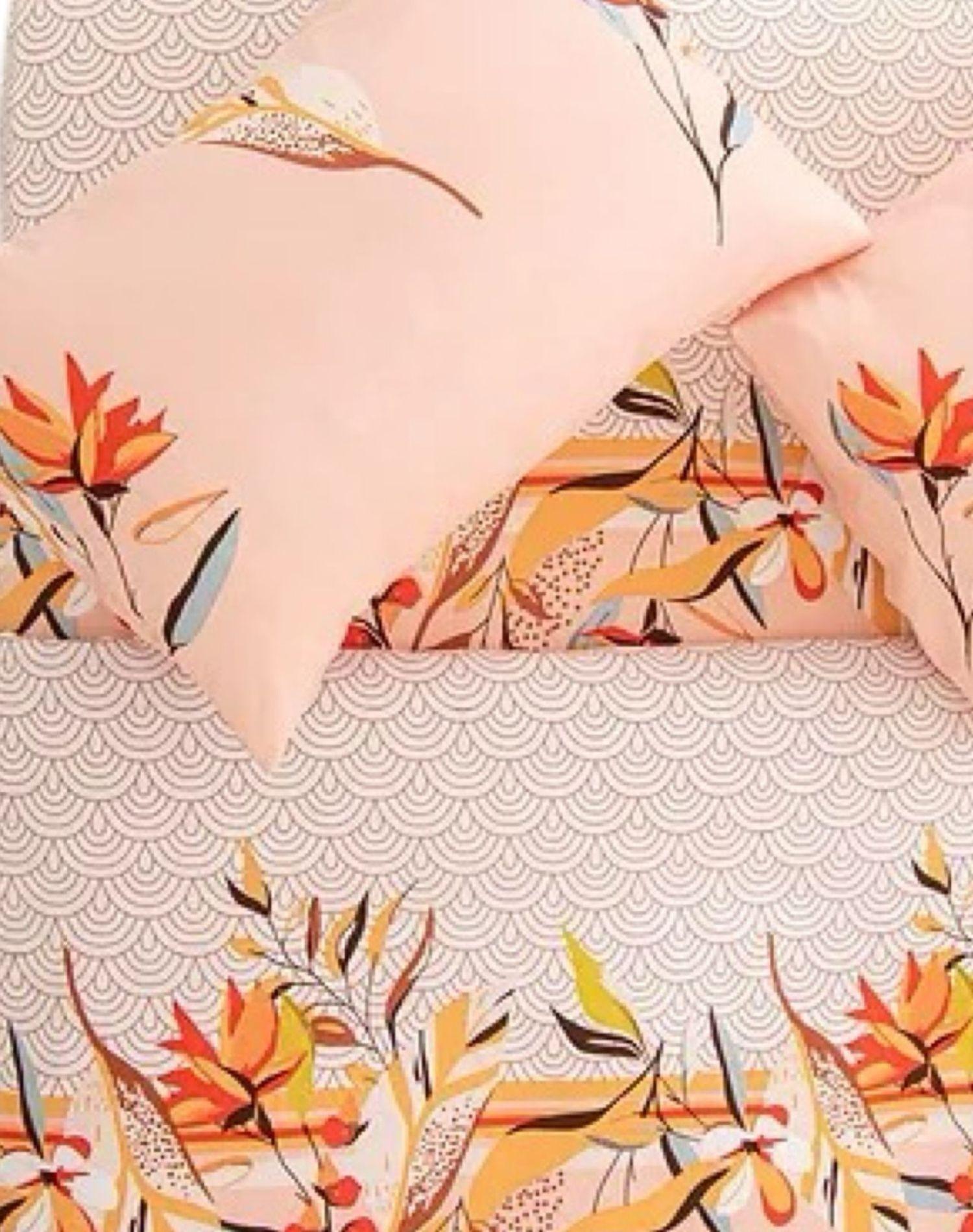 Sábanas 144 Hilos 2 Plazas + 2 Fundas Almohada B1-1