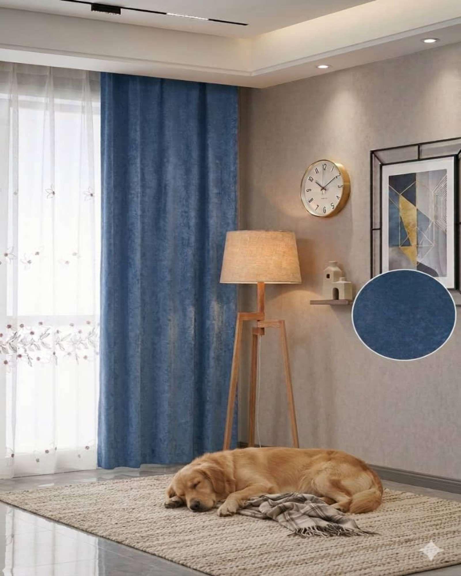 Juego de Cortinas Velvet Aterciopelada 2 Paños 140x230 cm m1-0
