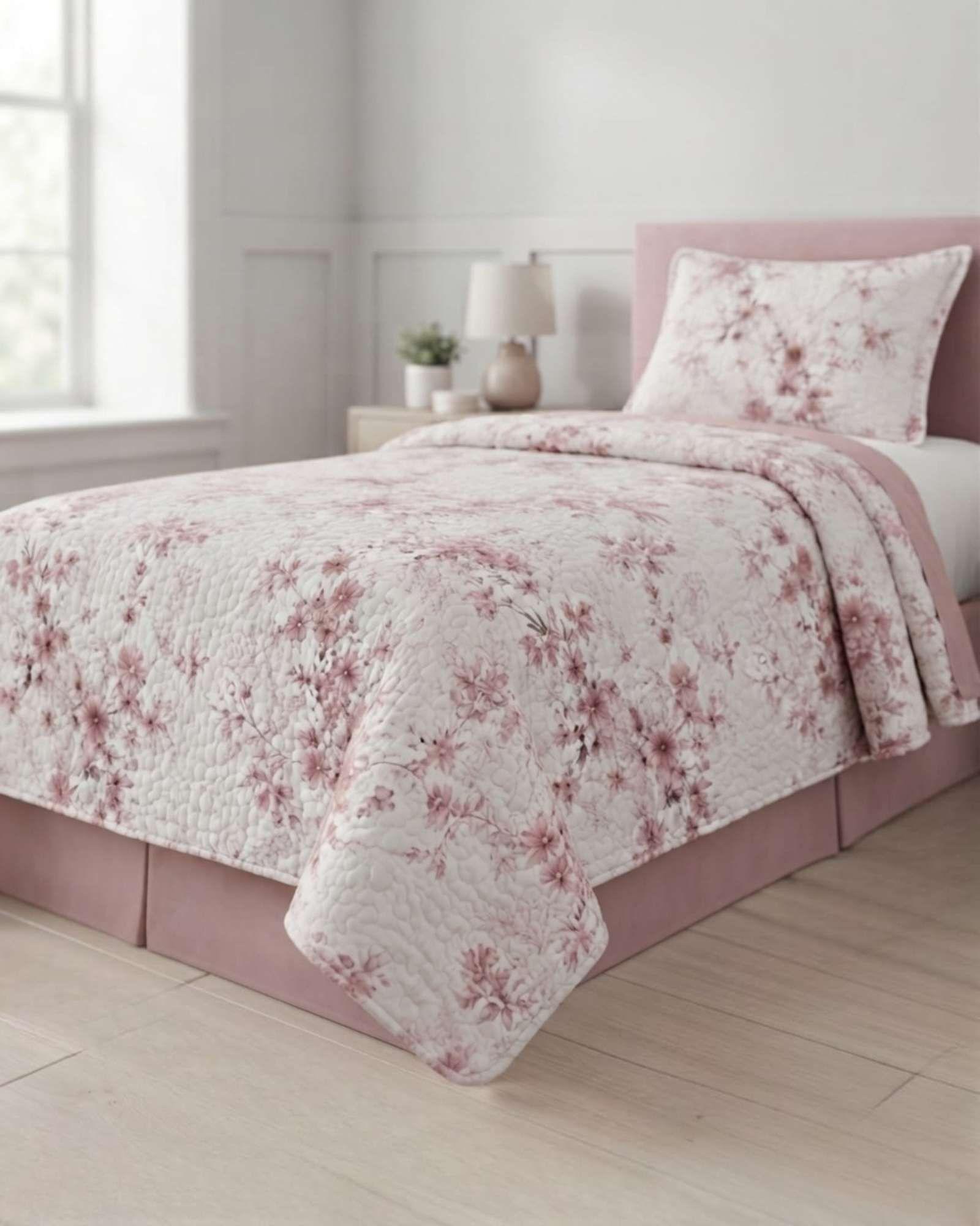 Set Cubrecama de Verano Plaza y Media 180x230 cm mas 1 Almohada-2