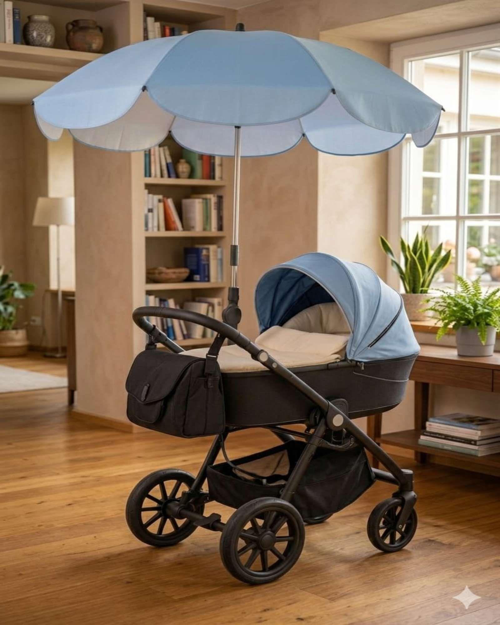 Sombrilla para Coche de Bebé con Protección Universal y Flexible A3-2