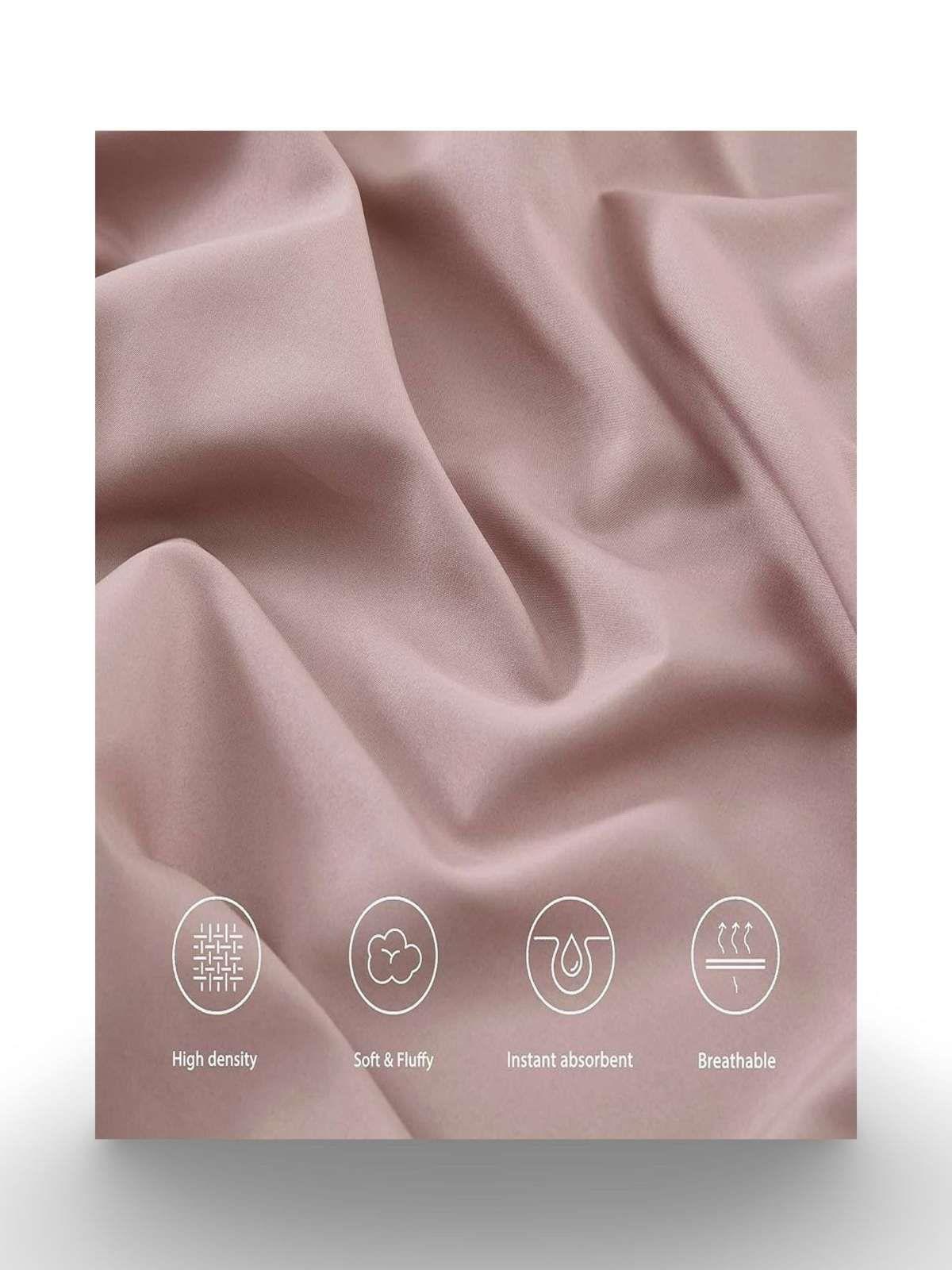 JUEGO DE SABANAS 210 HILOS DORAL 2 PLAZAS ROSADO PASTEL-4