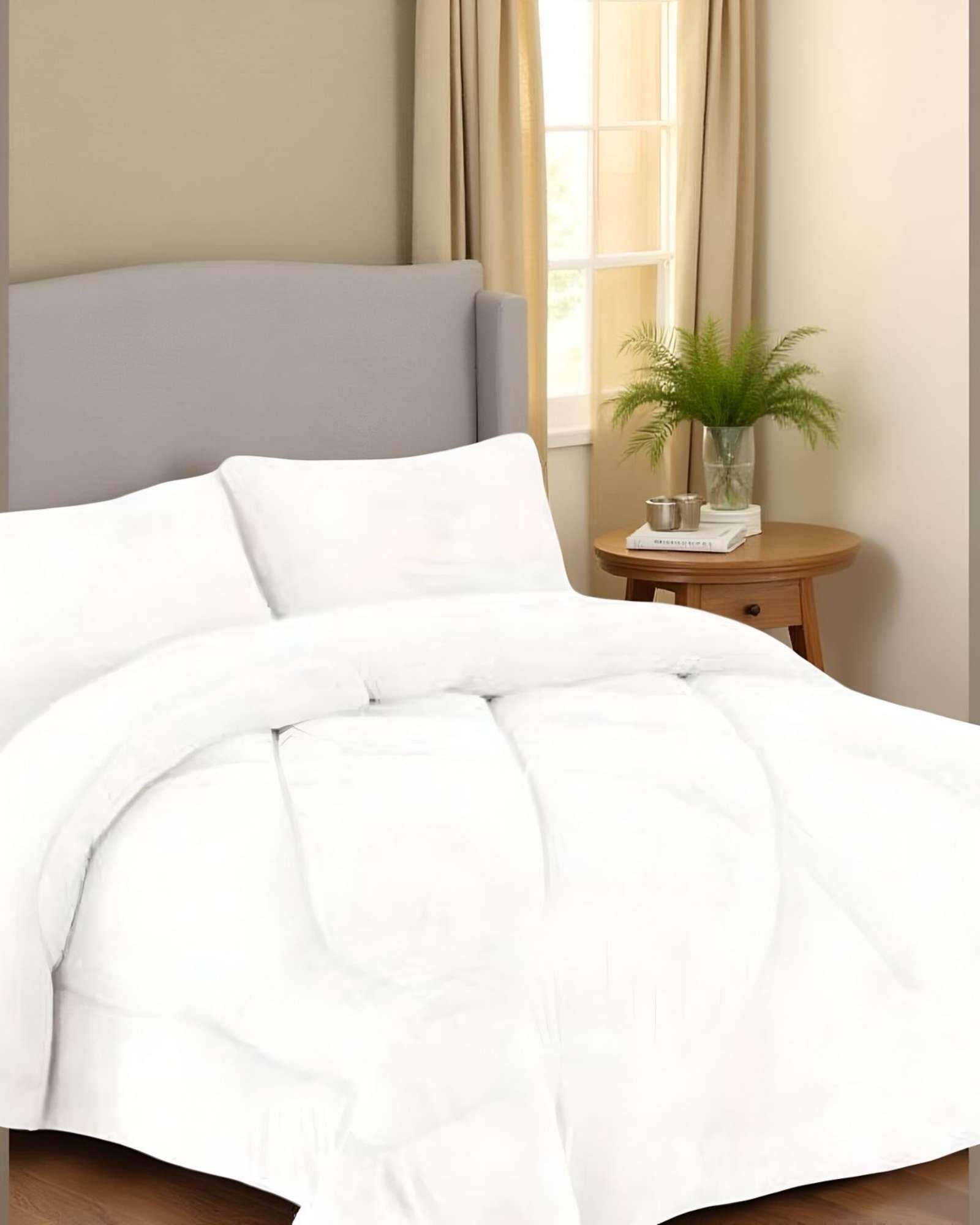 COBERTOR ELEGANTE DE INVIERNO UNICOLOR PLUSH CON CHIPORRO PLAZA Y MEDIA S50-3