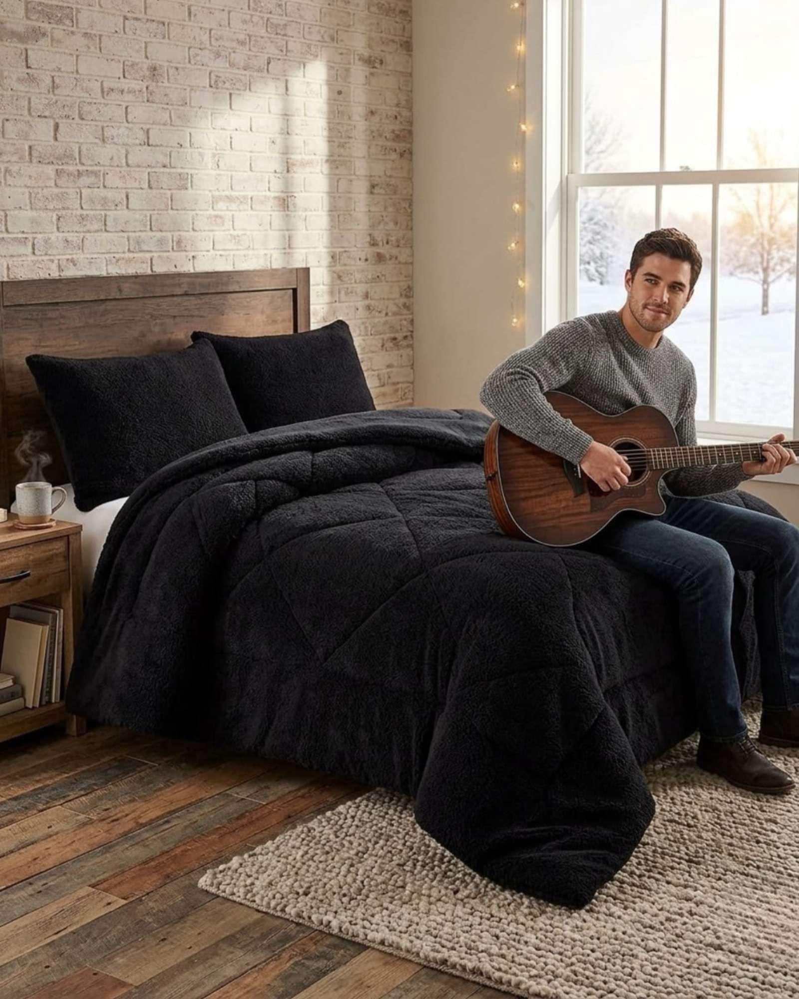 Cobertor de Invierno Plush Chiporro Ultra Suave Plaza y media m27-3