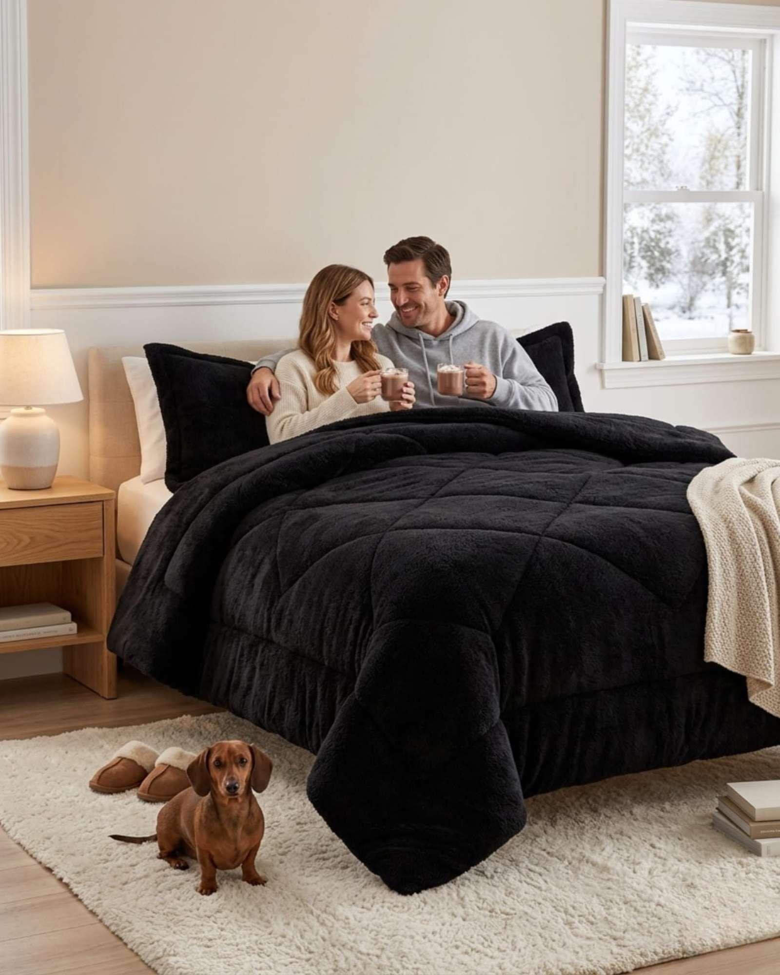 Cobertor de Invierno Plush Chiporro Ultra Suave Plaza y media m27-4