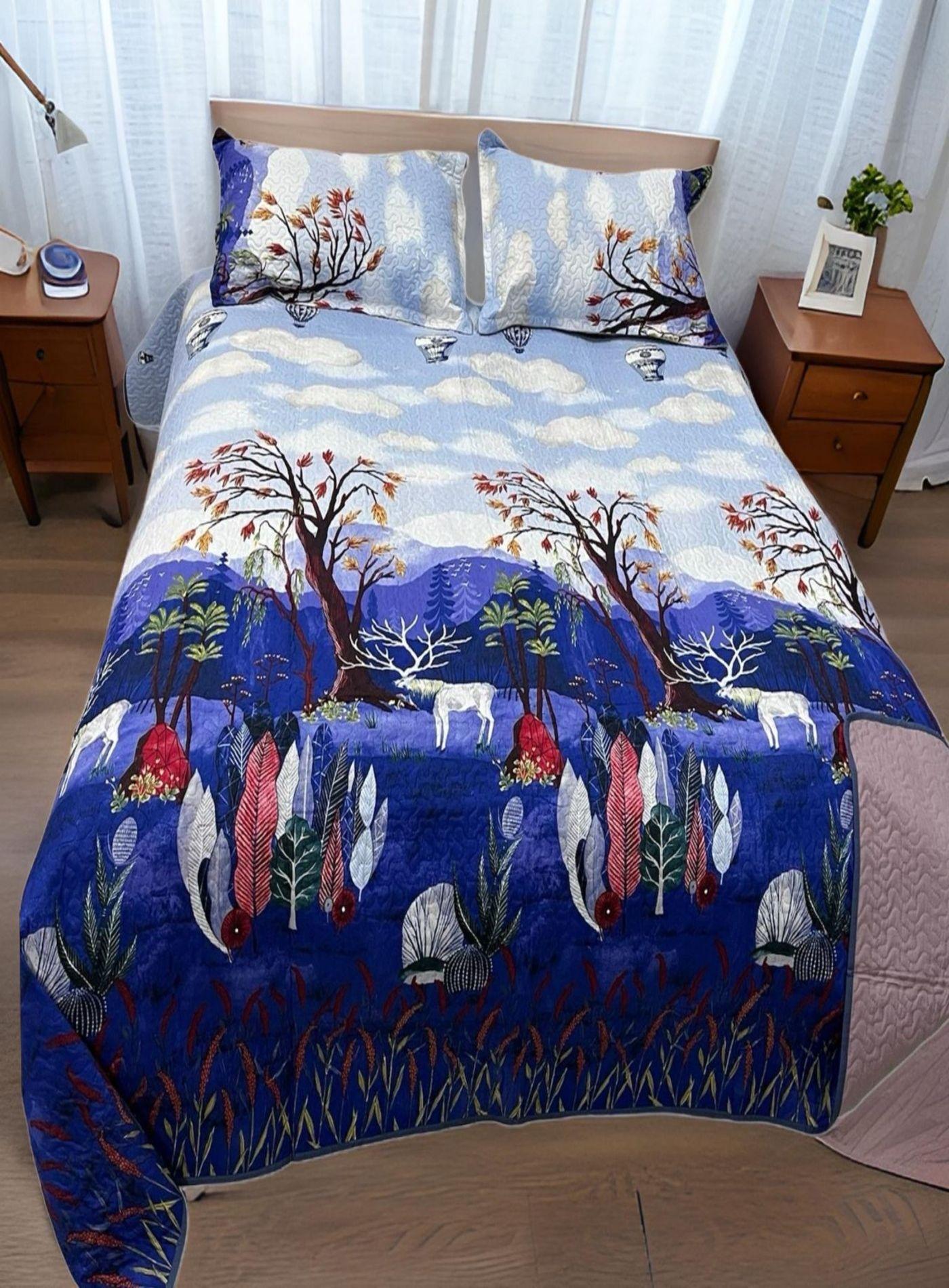 Quilt Reversible 2P - Primavera y Verano D2-2