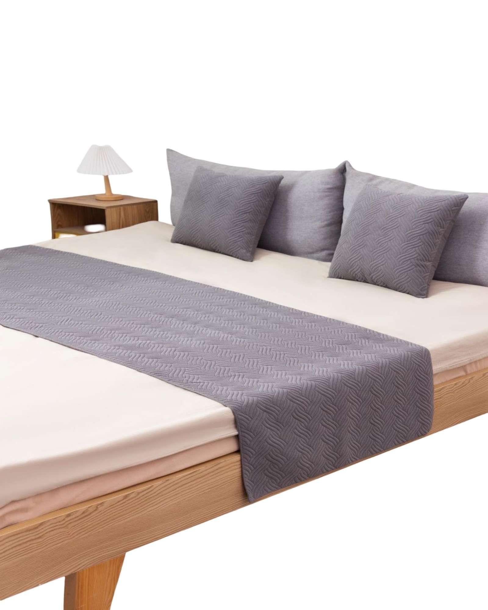 PIECERA SIN FUNDAS 2 PLAZAS ELEGANTE GRIS-2