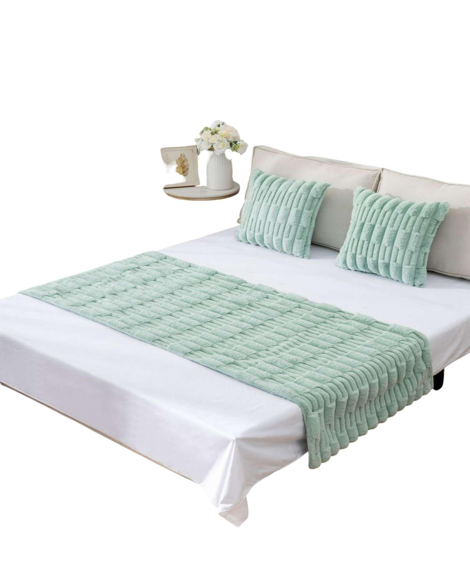 PIECERA SIN FUNDAS 2 PLAZAS DISEÑO BAMBU VERDE MENTA-2
