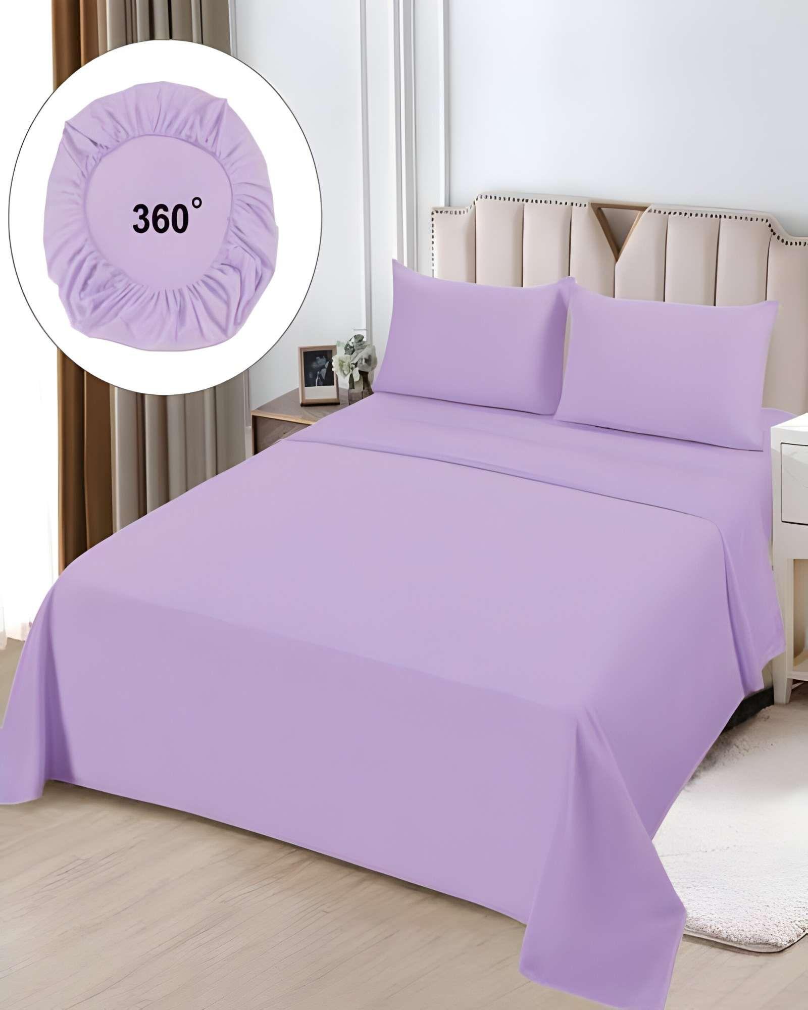 JUEGO DE SABANAS SUPERKING LILA-2