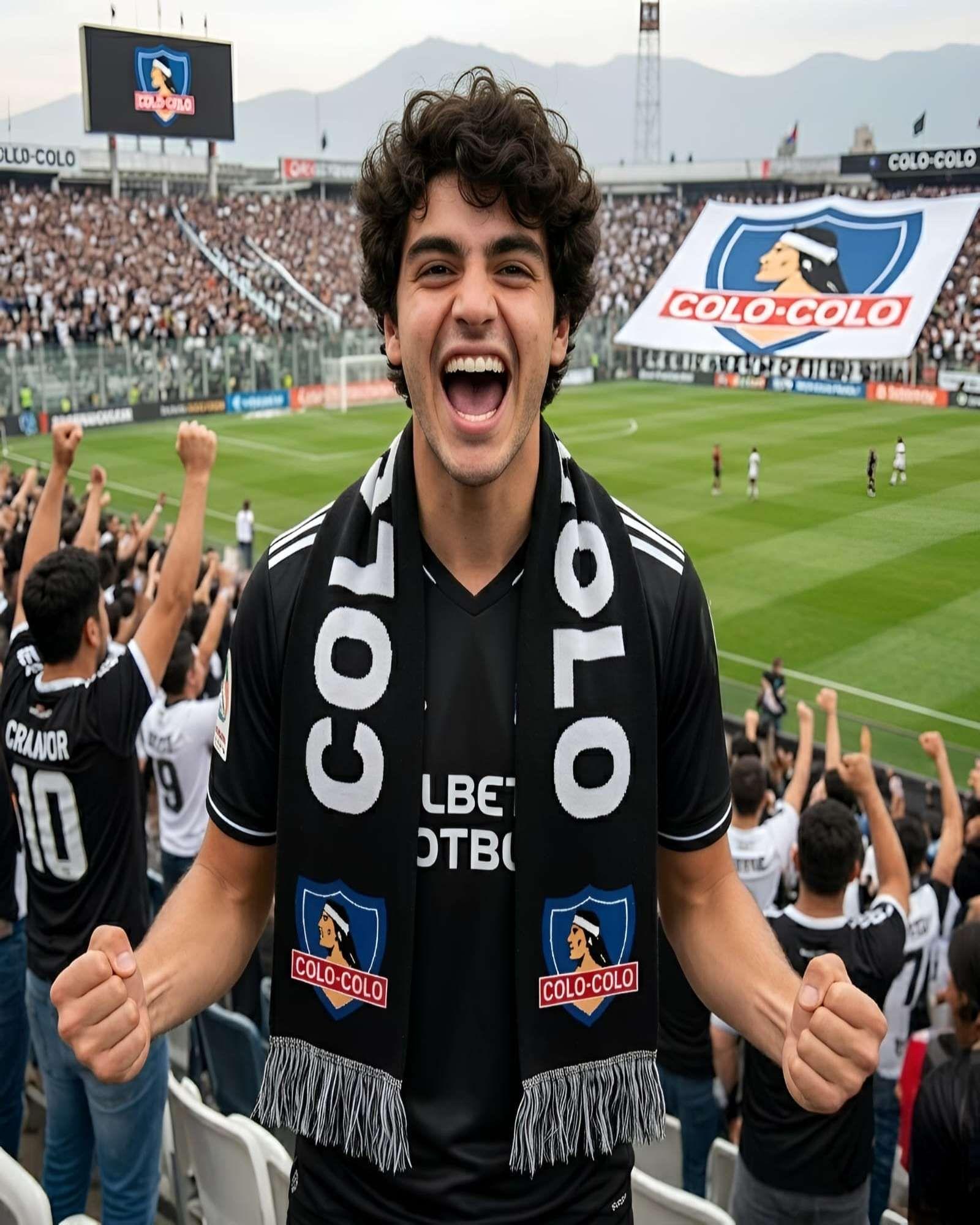 Bufanda Oficial Club Colo-Colo-2