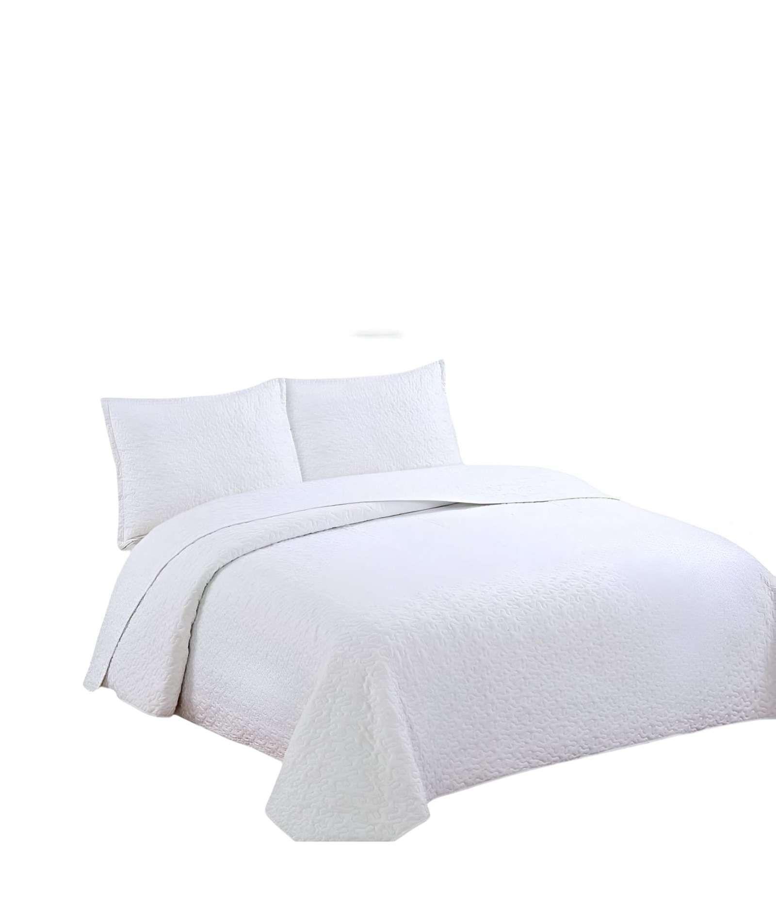 CUBRECAMA COLCHA QUILT DE VERANO 2 PLAZAS A13-1