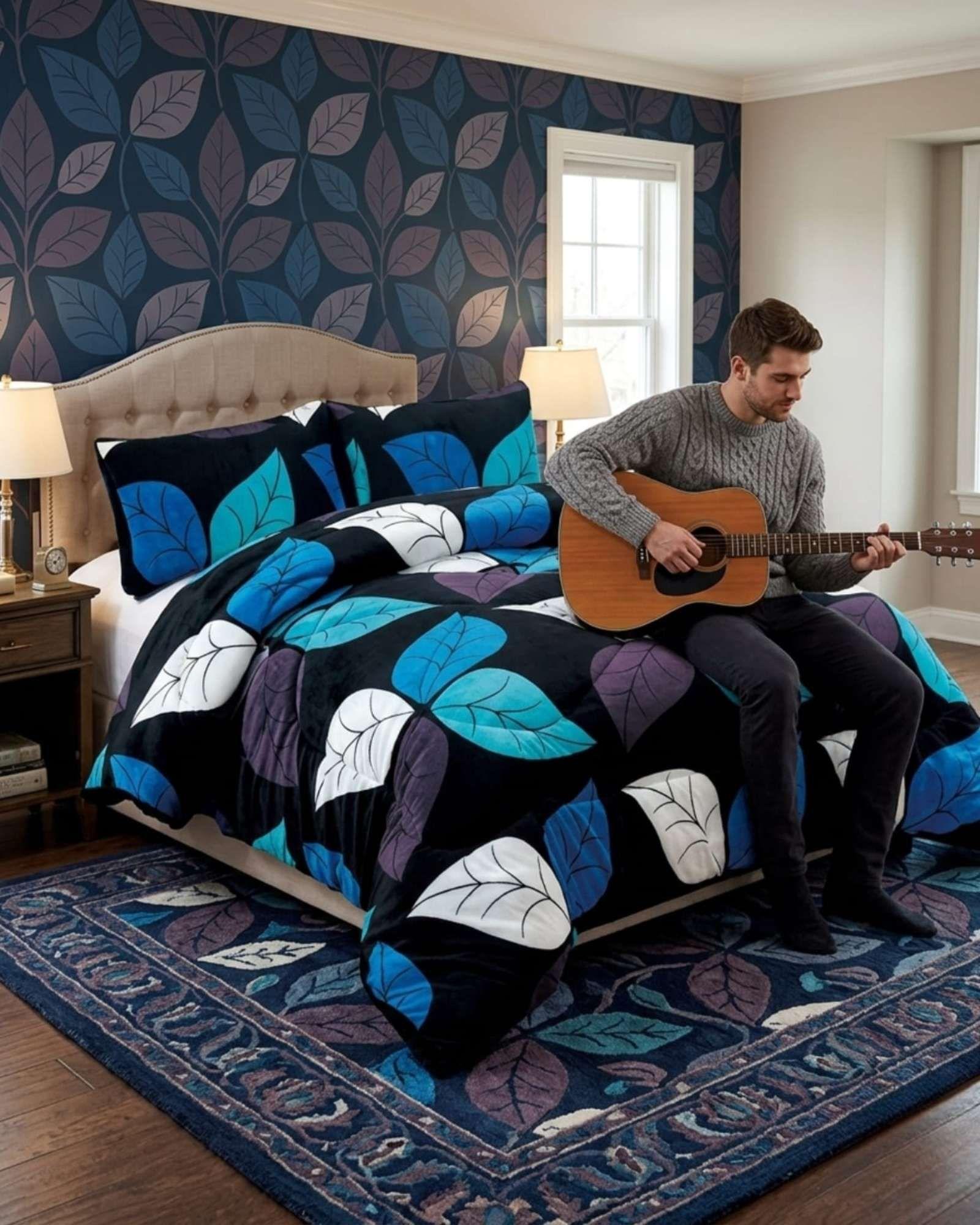 Plumón Térmico 2 Plazas Plush y Chiporro Extra Cálido Invierno A3-2