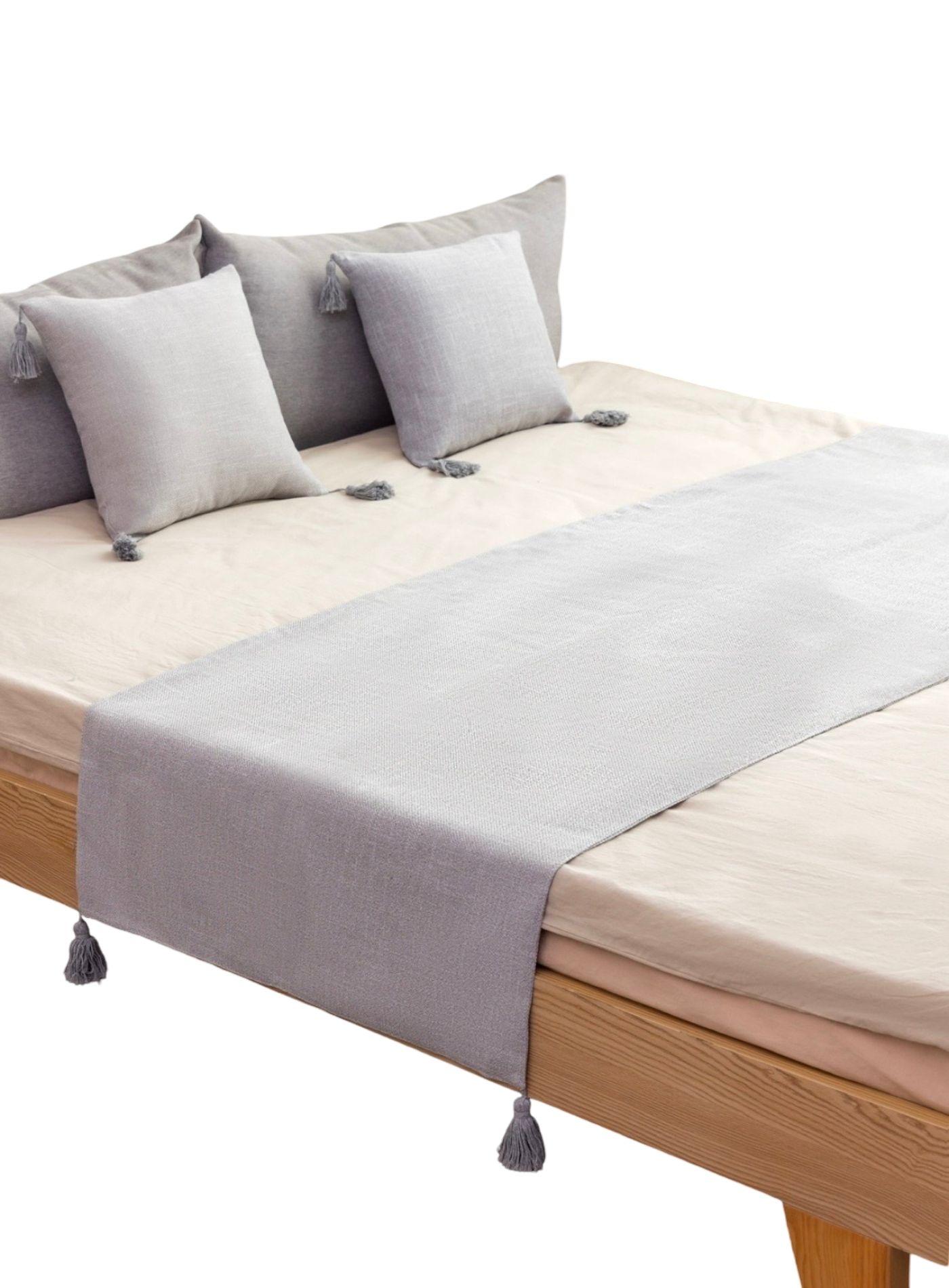 SET DE PIECERA MAS 2 FUNDAS DE LINO TH27-0