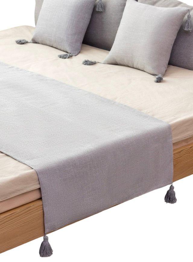 SET DE PIECERA MAS 2 FUNDAS DE LINO TH27-1