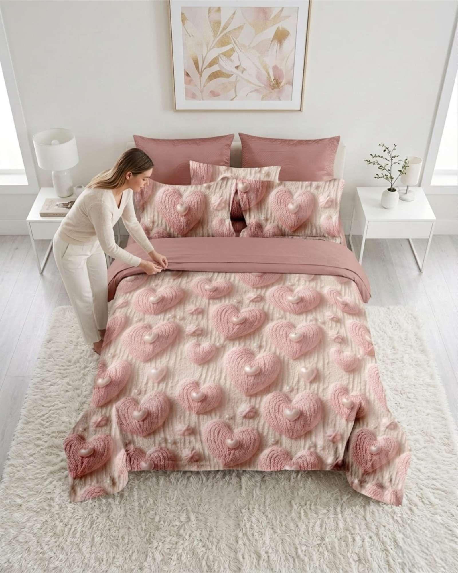 Quilt Cubrecamas Ligero Verano Efecto 5D 2Plaza 2P2-0