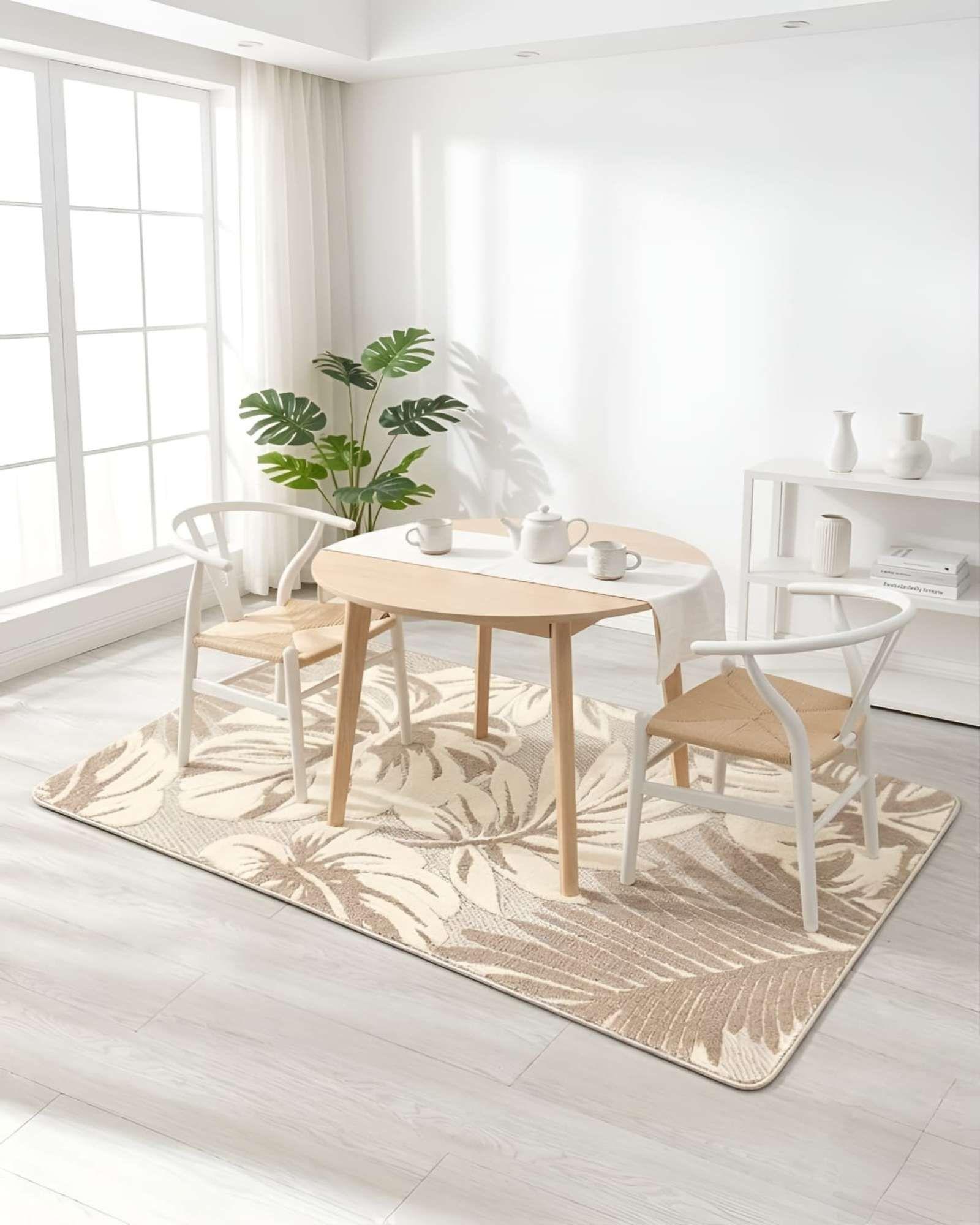 Alfombra Living y Dormitorio Decoración Para Hogar Minimalista 01-4