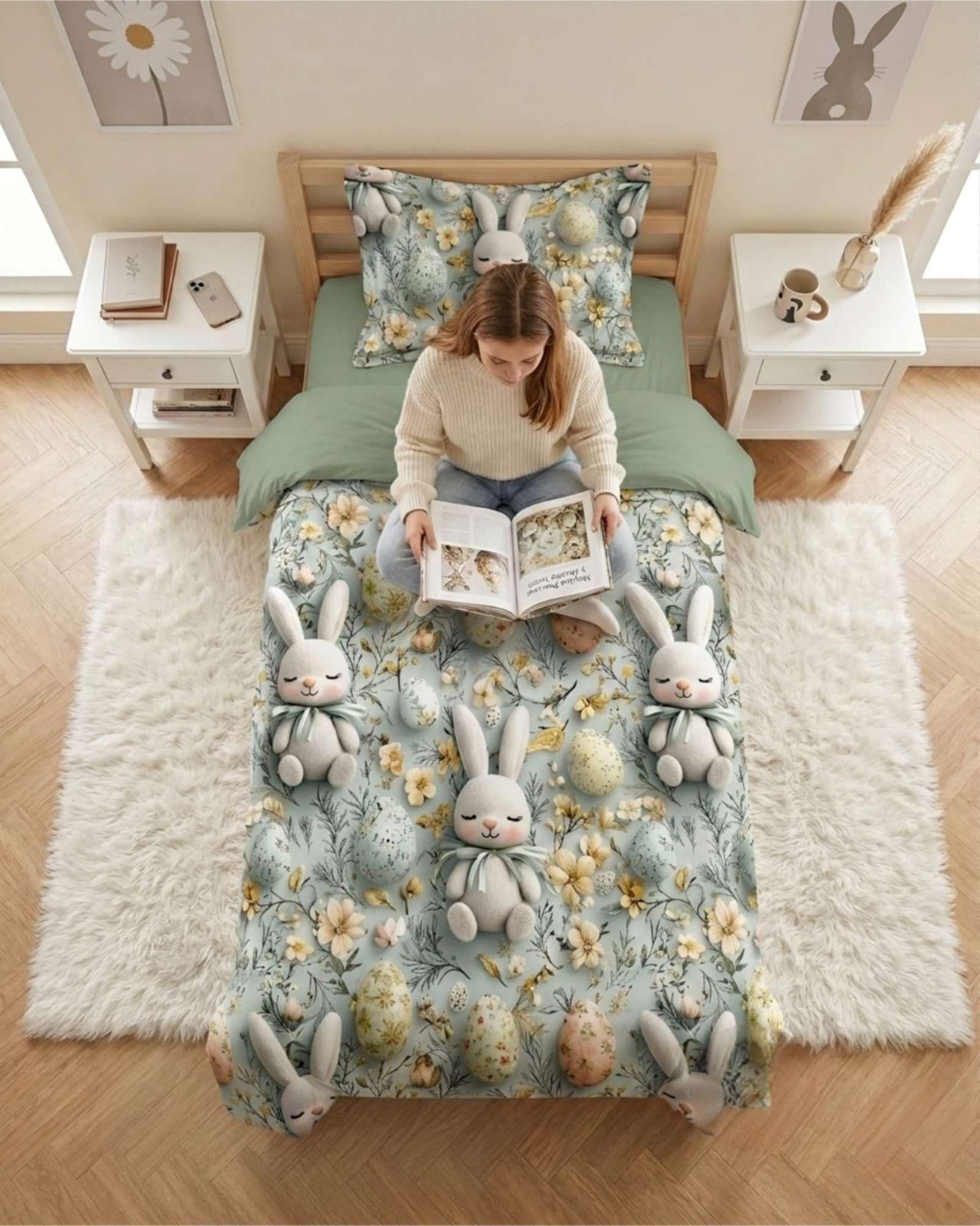 Quilt Cubrecamas Ligero Verano Efecto 5D Plaza y Media PM10-2