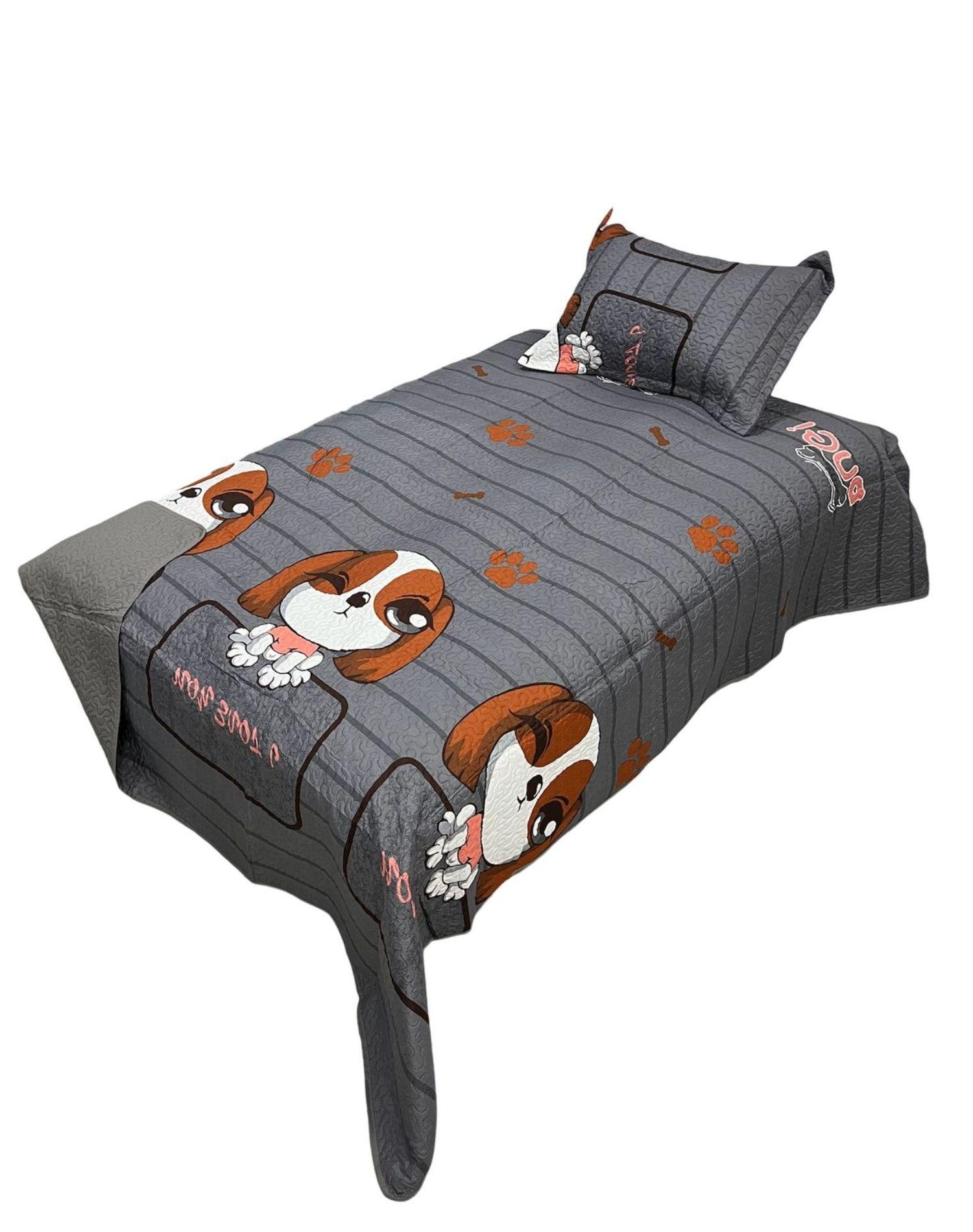 Cubrecama Quilt Ligero Primavera Verano de Niño Plaza y media NT25-0