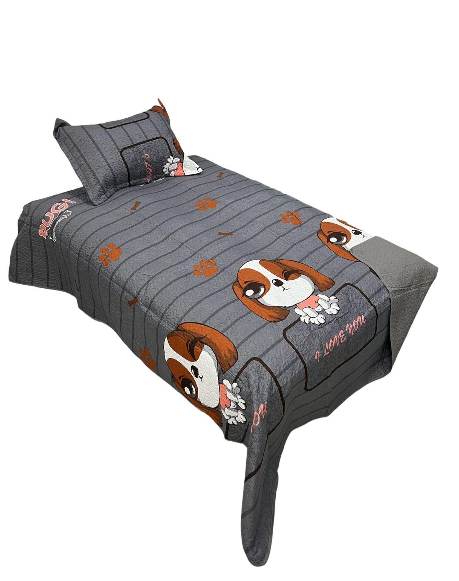 Cubrecama Quilt Ligero Primavera Verano de Niño Plaza y media NT25-1