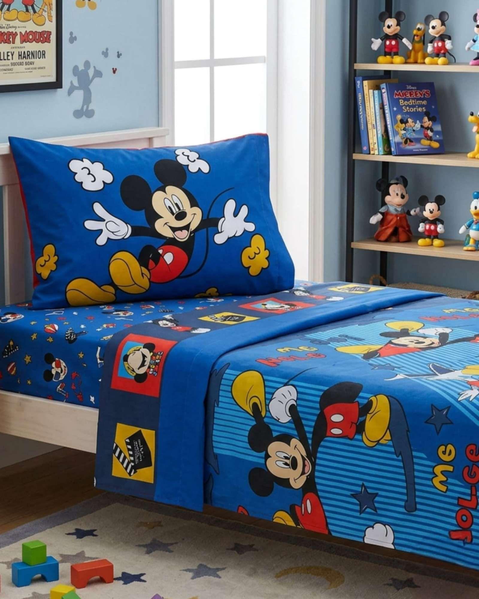 Combo Dormitorio Plaza y Media Juego De Plumón + Sábanas-2