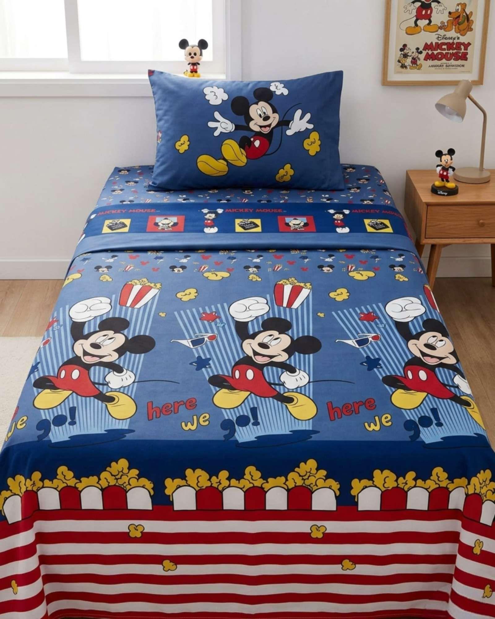 Combo Dormitorio Plaza y Media Juego De Plumón + Sábanas-4