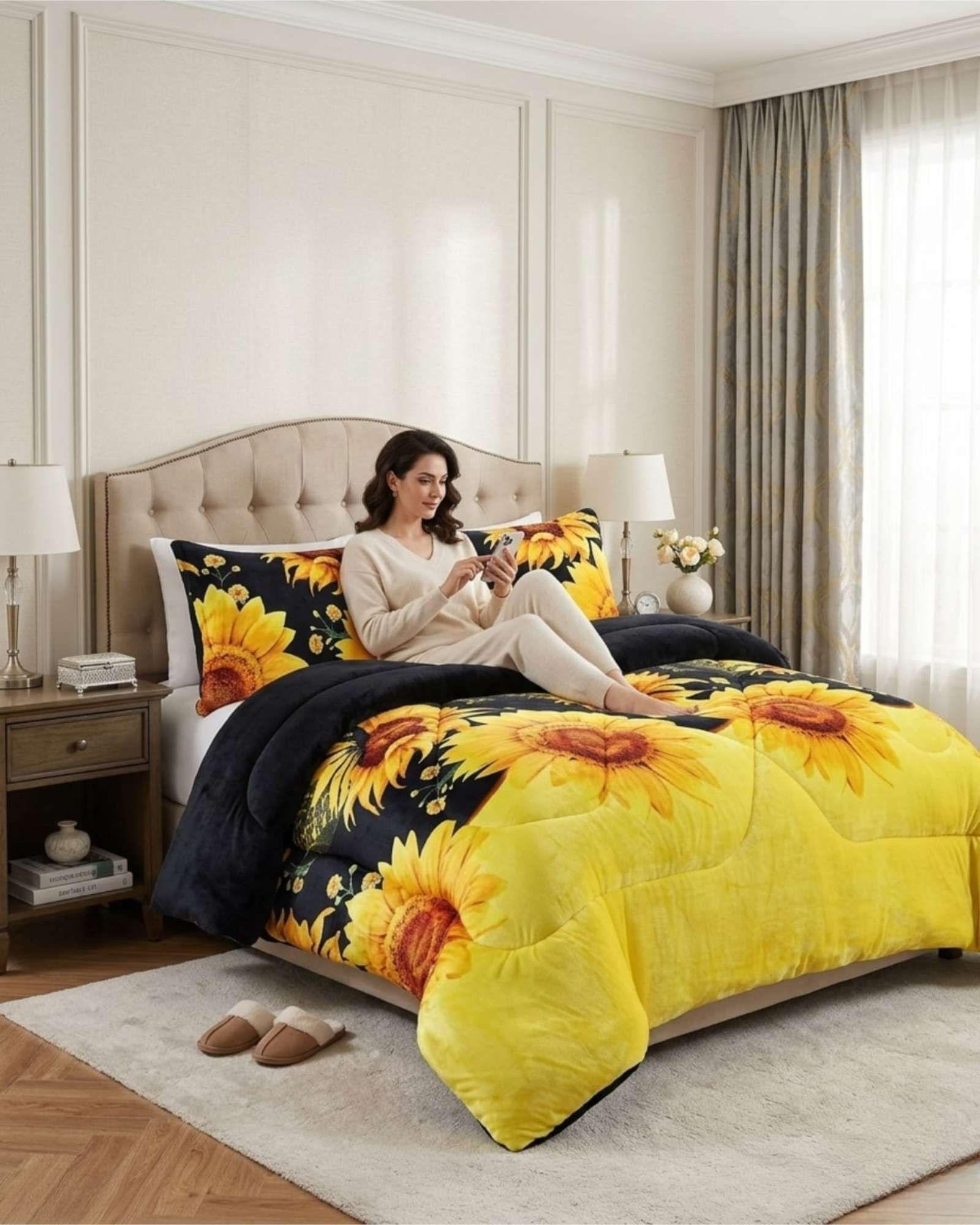 Cobertor de Invierno Plush Chiporro Ultra Suave Plaza y media m11-4