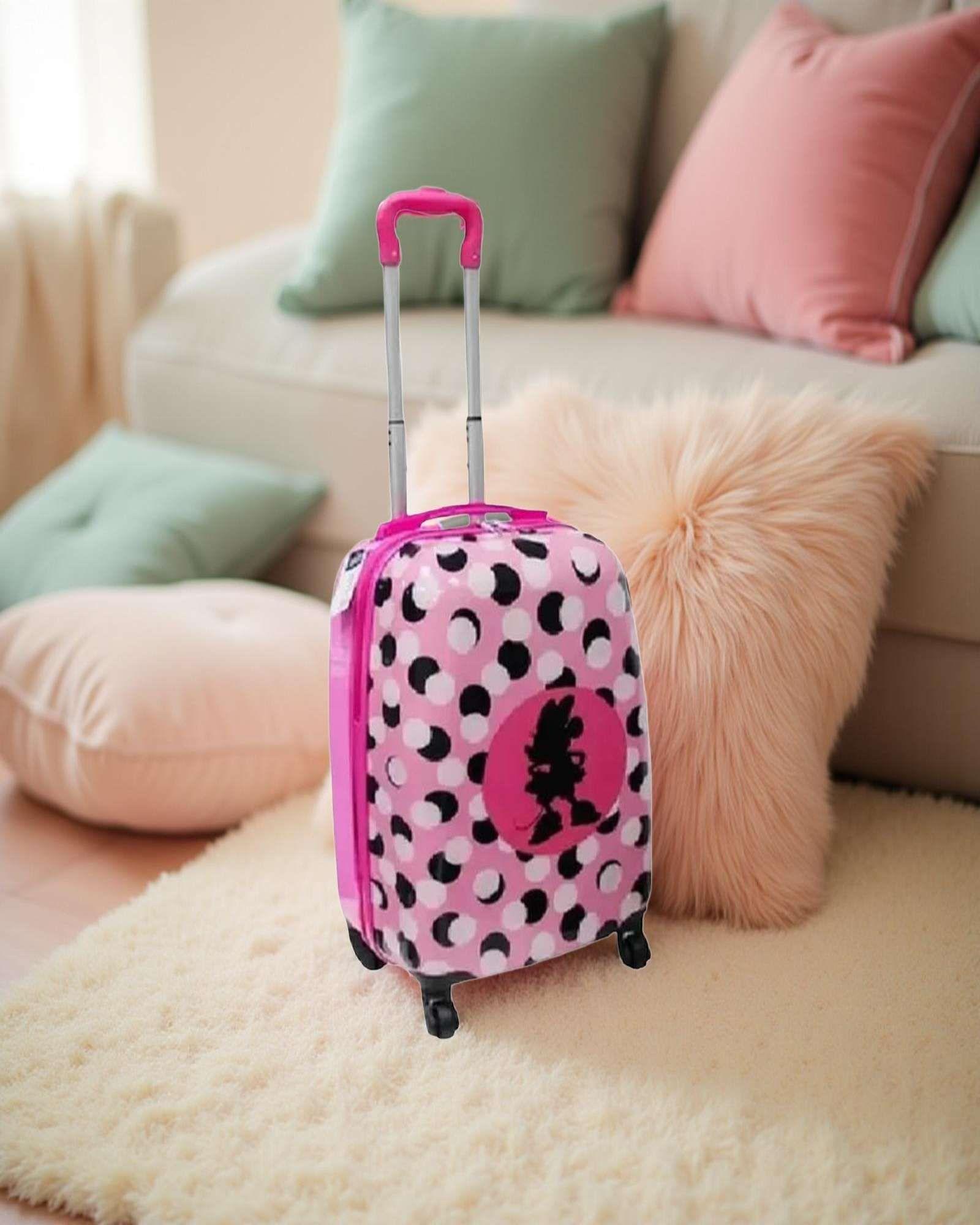 Mochila escolar con 4 ruedas infantil de 18 pulgadas minnie-2