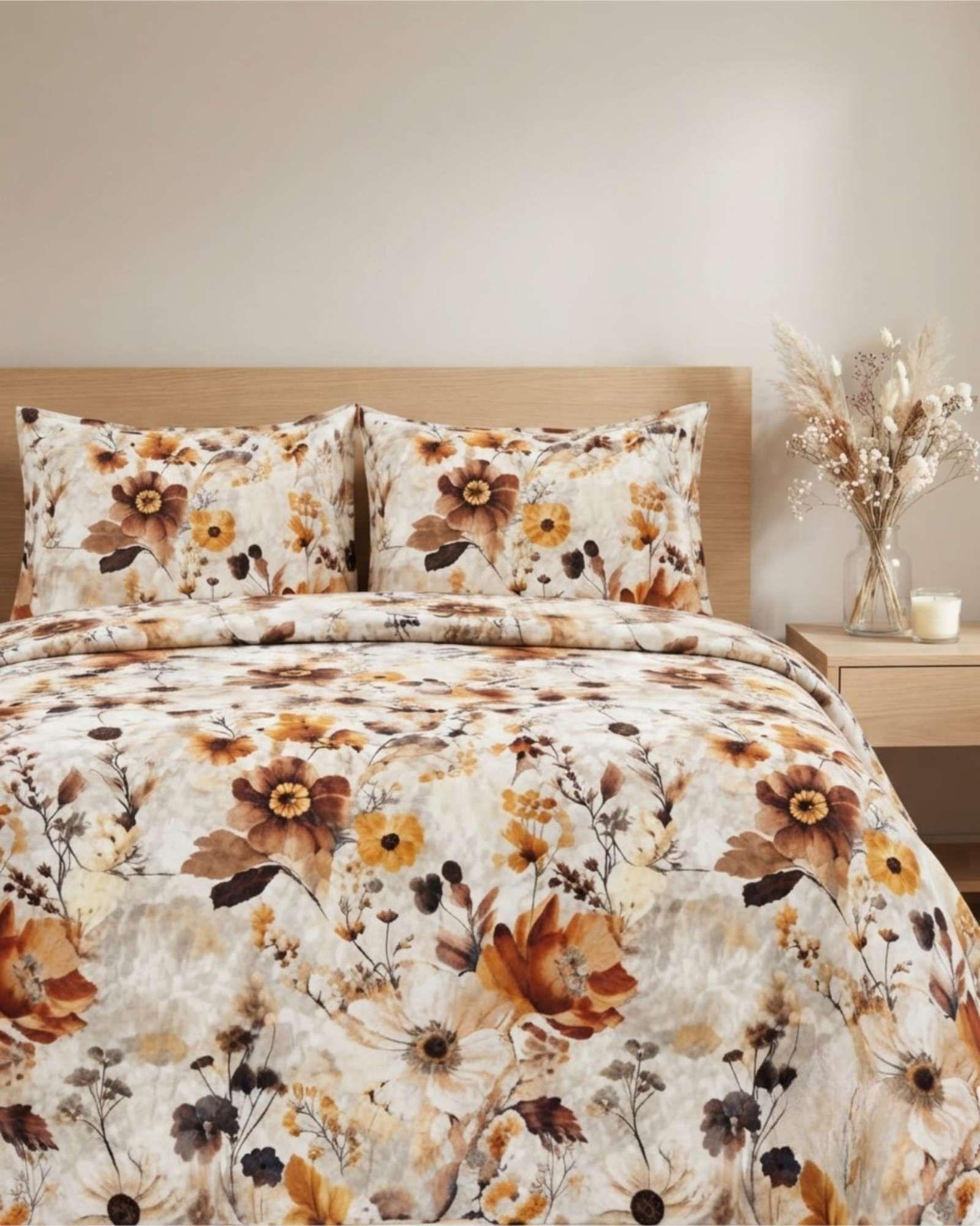 Cubrecama Delgado King Transpirable Con Fundas m3-4