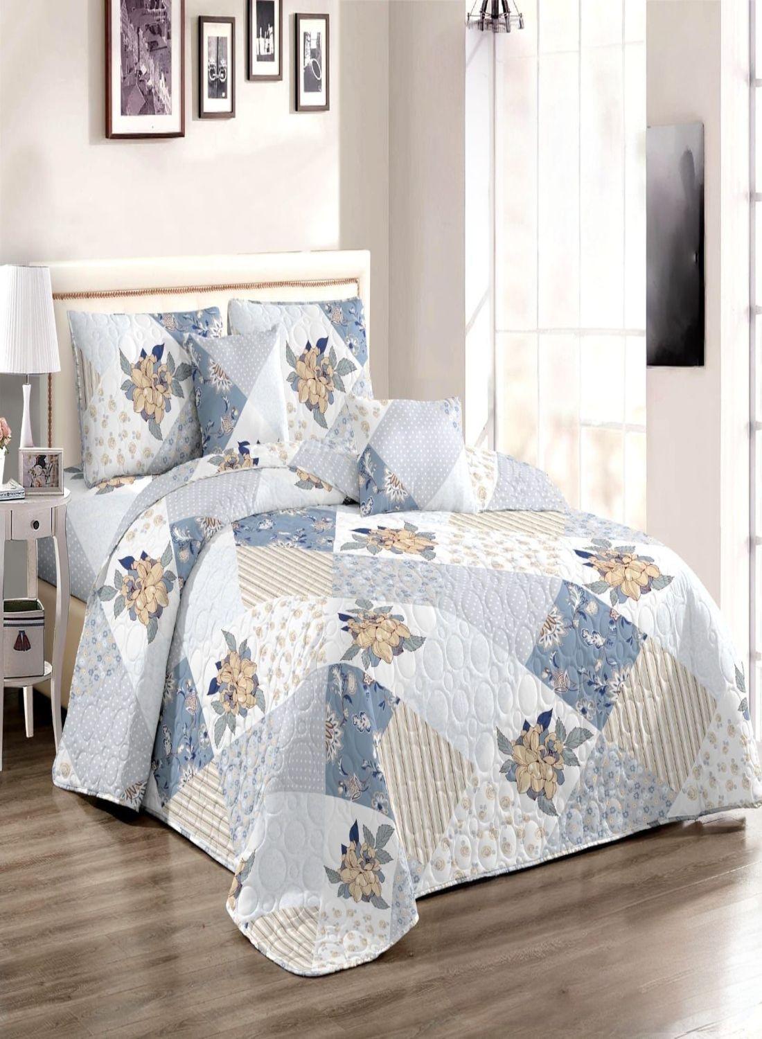 Quilt Tiendas Paris Ropa De Cama Cubrecama Sherpa Estampado Paris