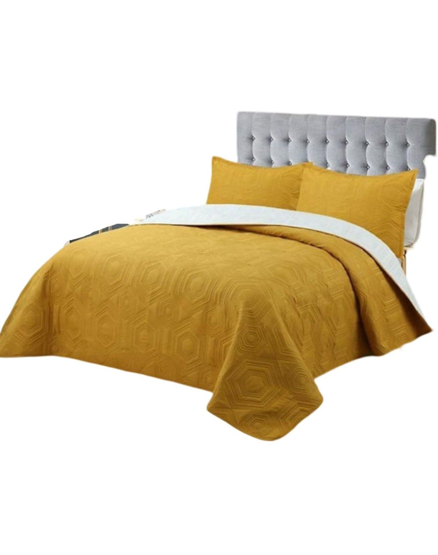 Cubrecama Quilt Verano King + 2 Fundas Almohada U1-0