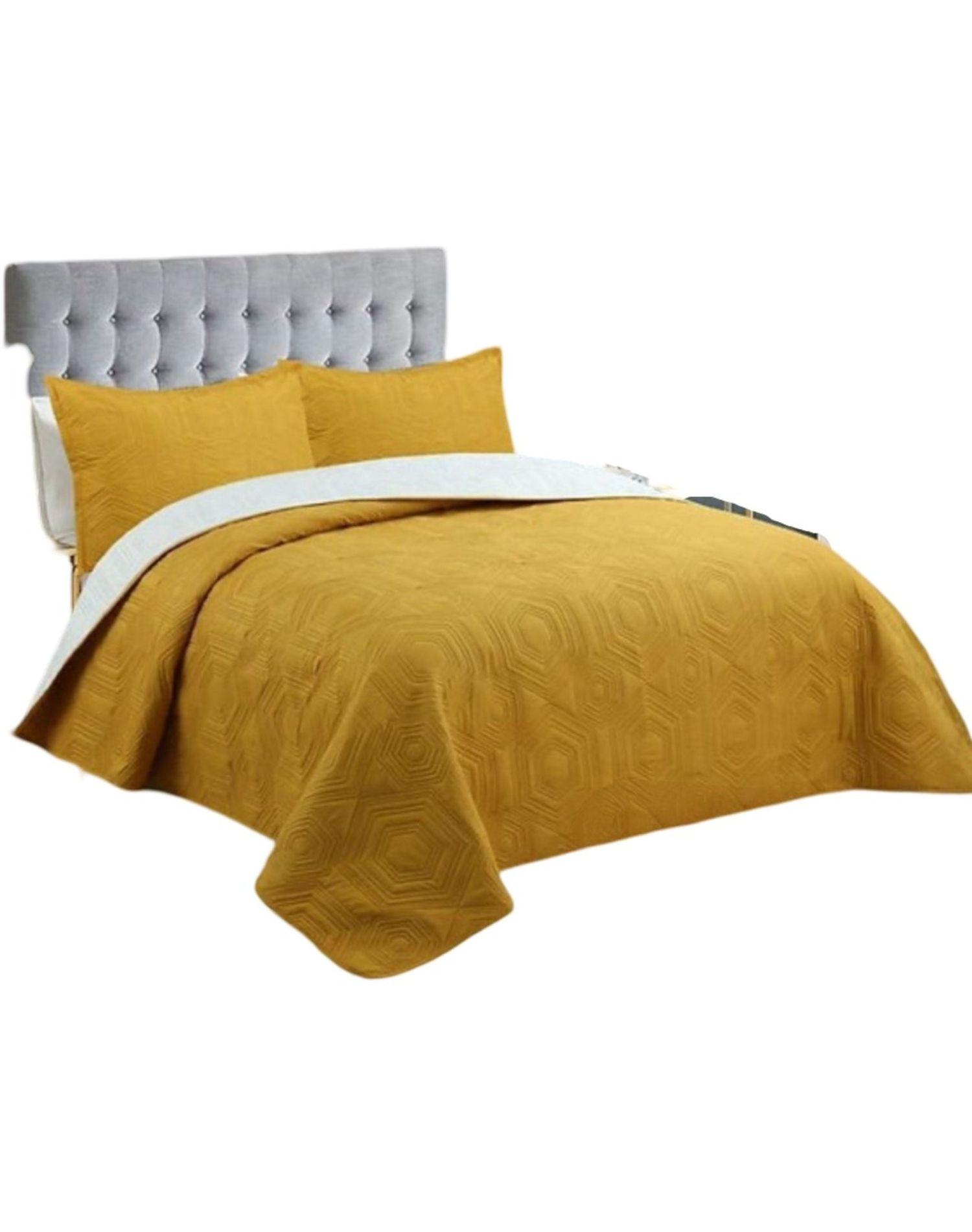 Cubrecama Quilt Verano King + 2 Fundas Almohada U1-1
