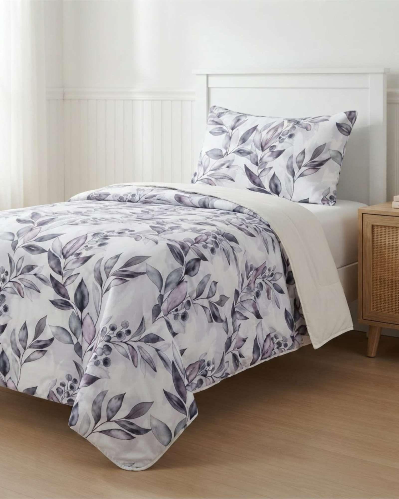 Cubrecama de Verano Plaza y Media Liviano y Fresco Cubrelecho Quilt-2