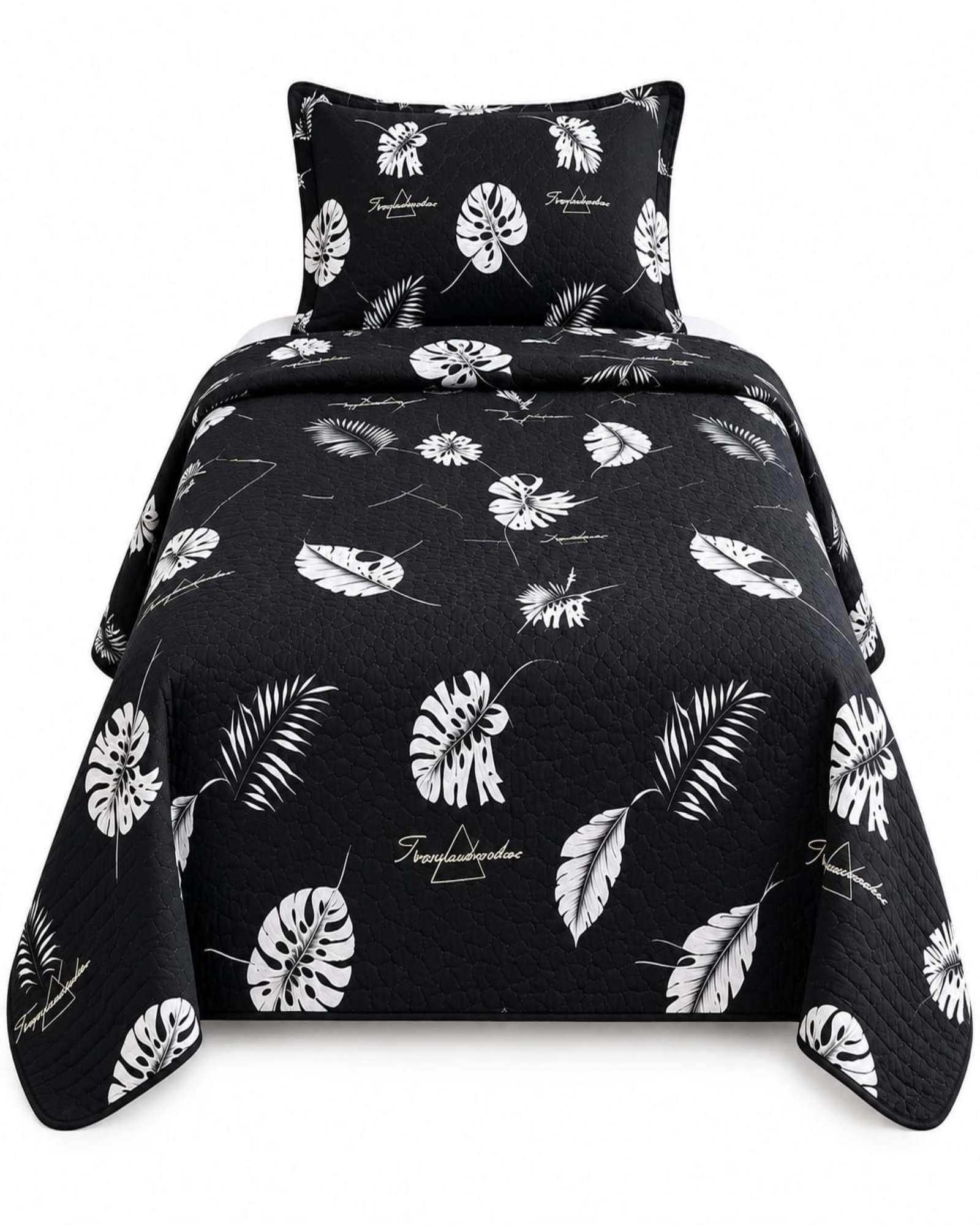 Set de Cubrecama y Funda de Almohada 1.5 plaza 180x230cm A31-4