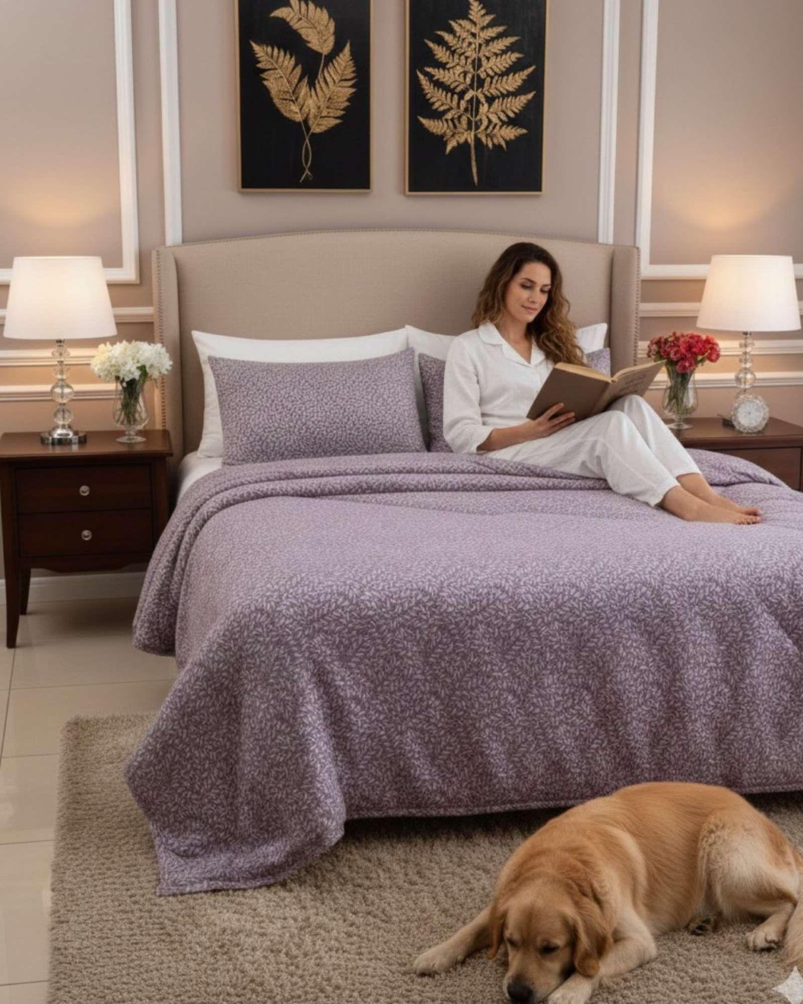 Juego de Plumón Nórdico Ligero 2 Plazas + 2 Almohadas F2-2