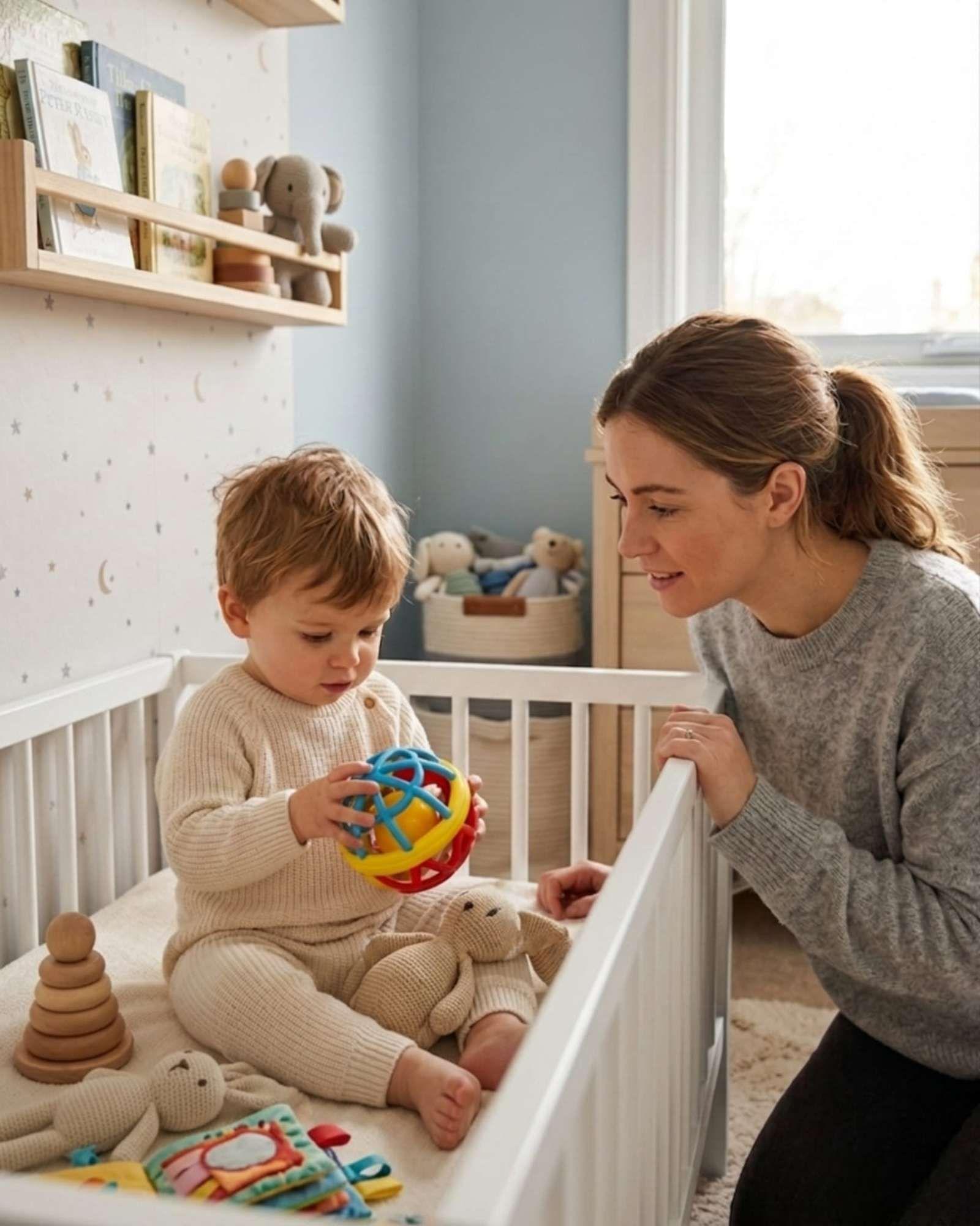Pelota Sonajero Para Bebe De Agarre Facil 0-6 Meses-3