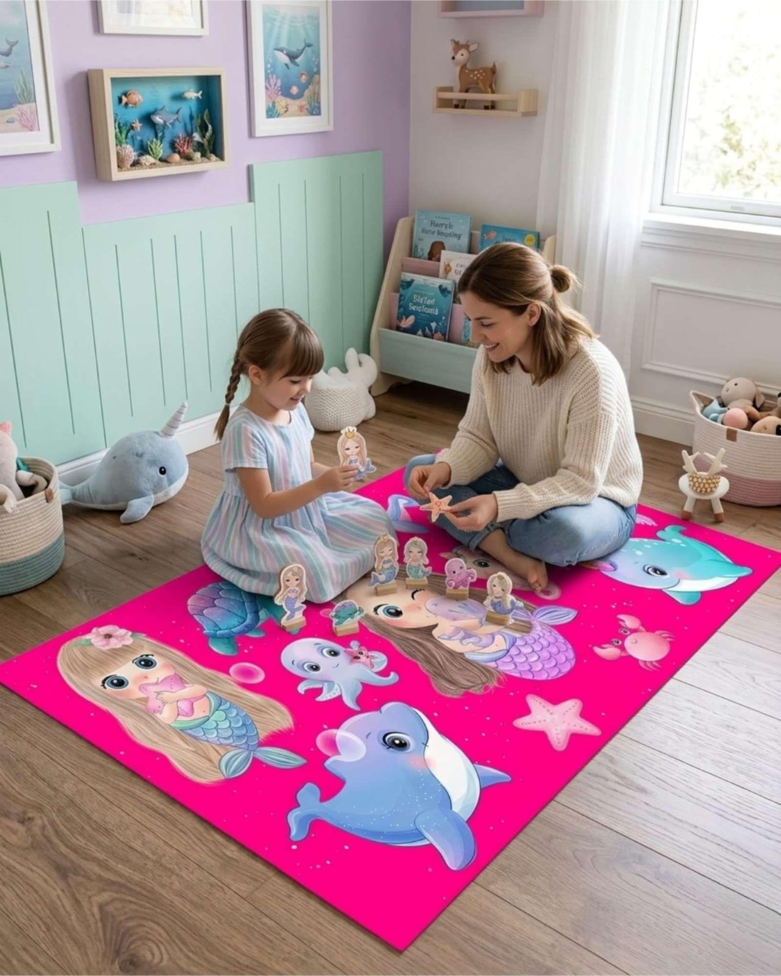 Alfombra de Juegos Infantil Practica de 120x160cm m3-4