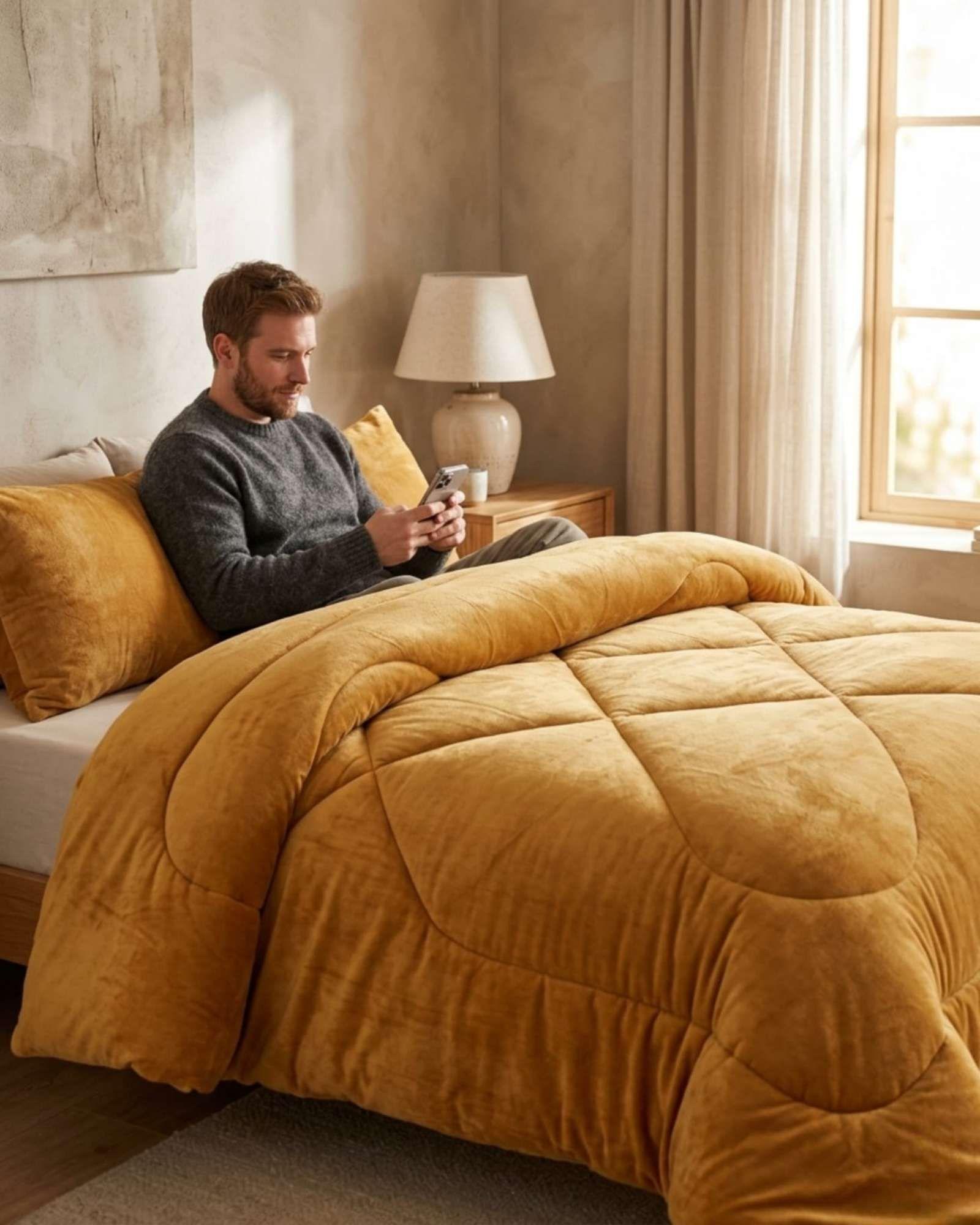 Cobertor de Invierno Plush Chiporro Ultra Suave Plaza y media m21-2