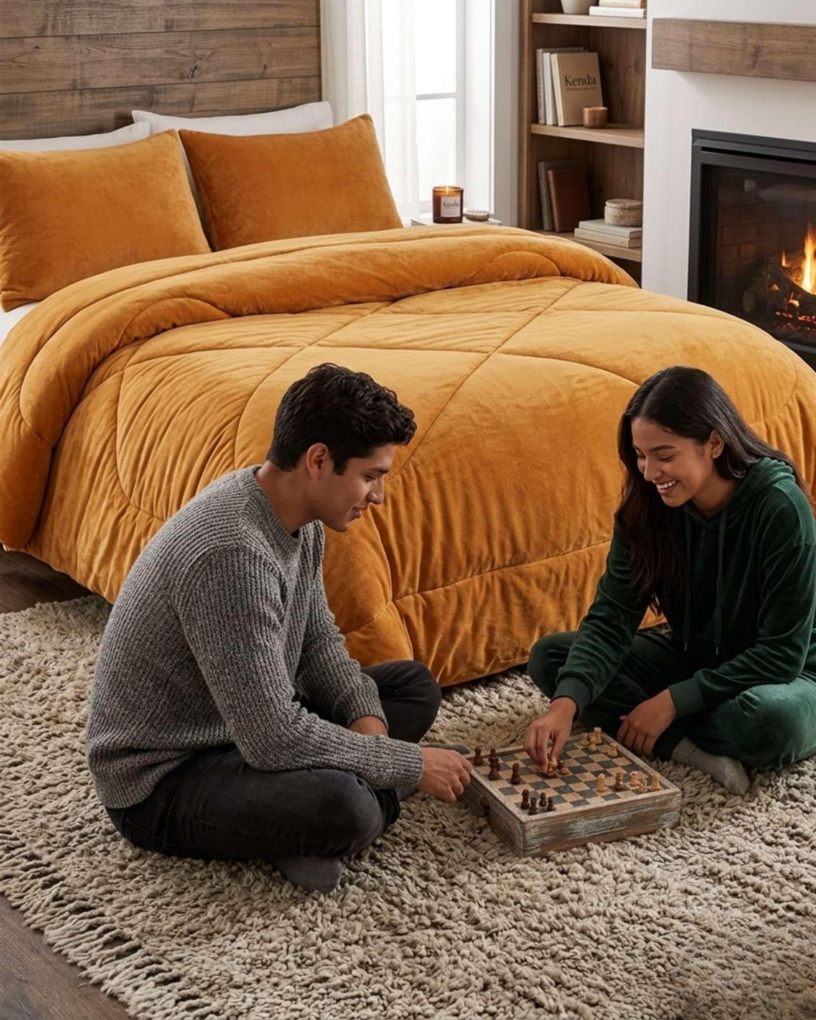 Cobertor de Invierno Plush Chiporro Ultra Suave Plaza y media m21-4