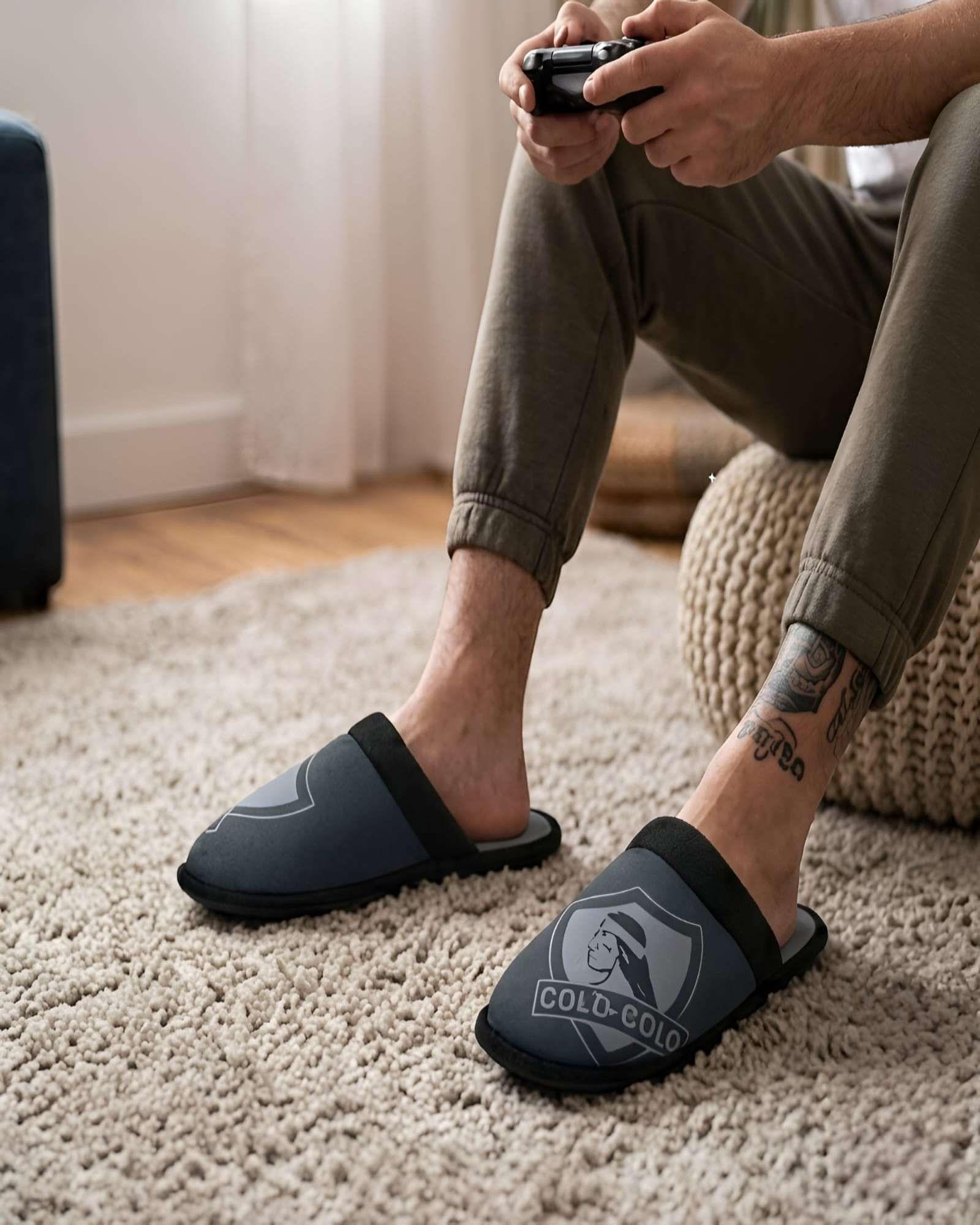 Pantuflas de Descanso Oficiales Colo-Colo Talla L-2