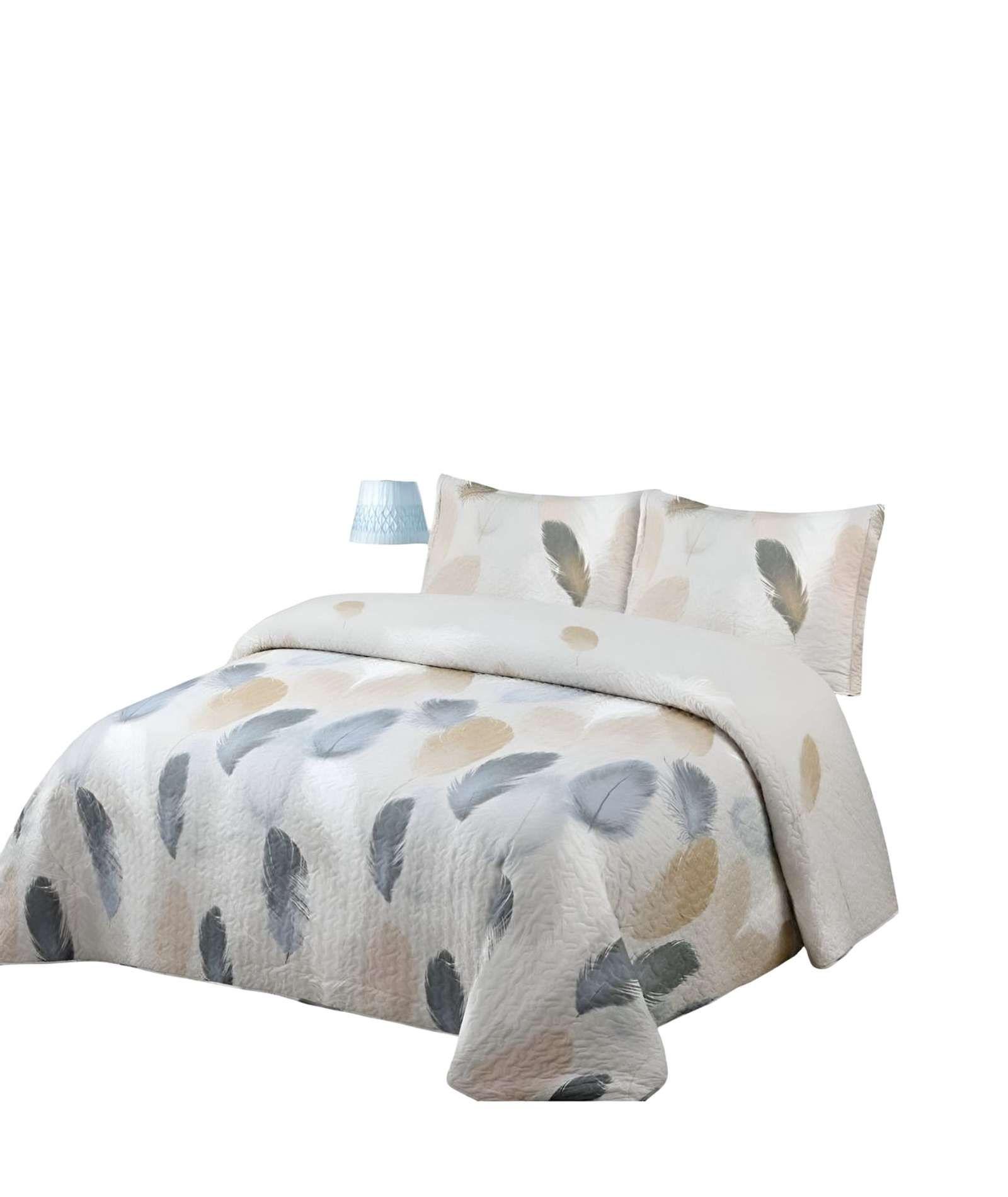 CUBRECAMA COLCHA QUILT VERANO KING-SUPER KING A19-0
