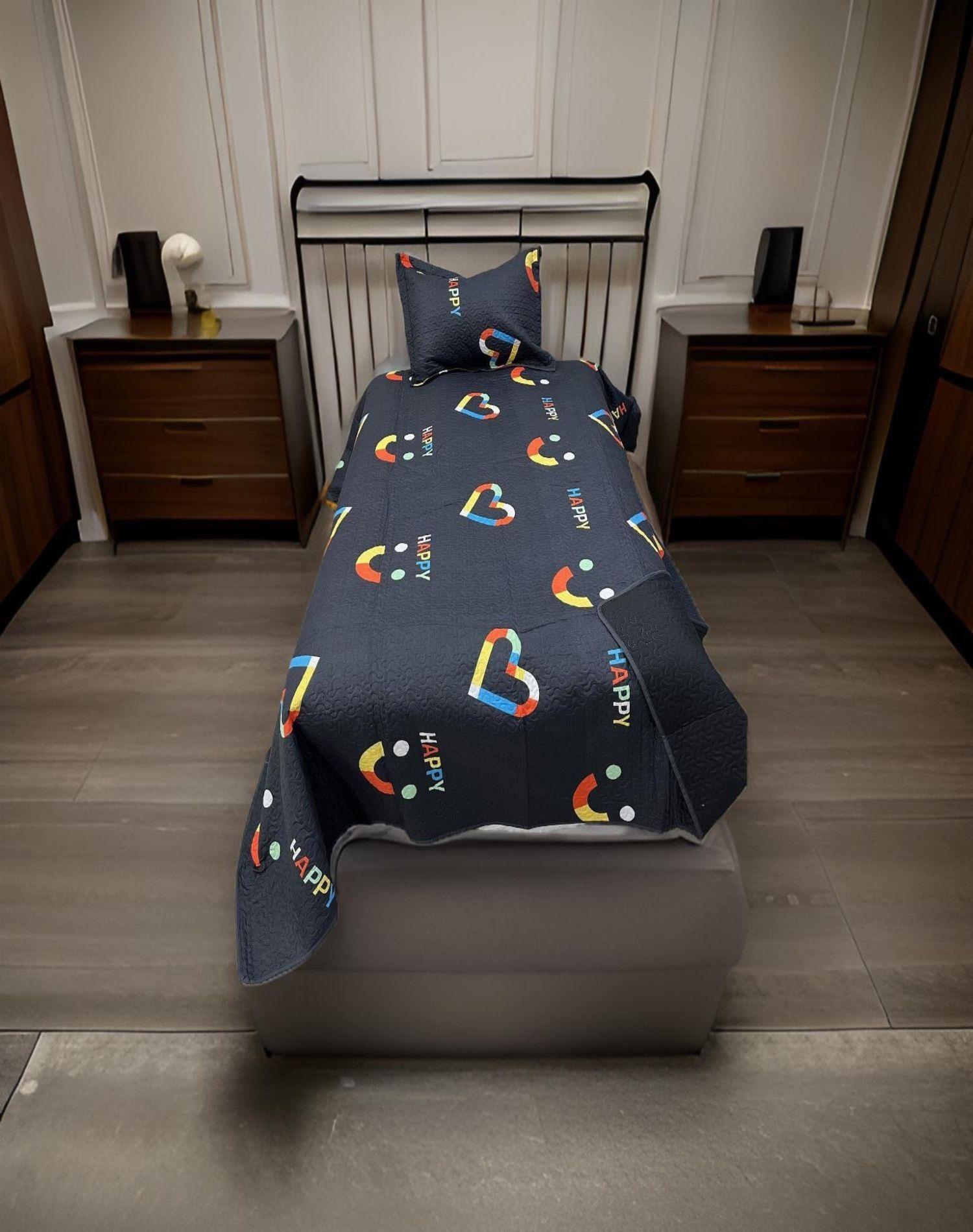 Cubrecama Quilt Ligero Primavera Verano de Niño Plaza y media NT19-2