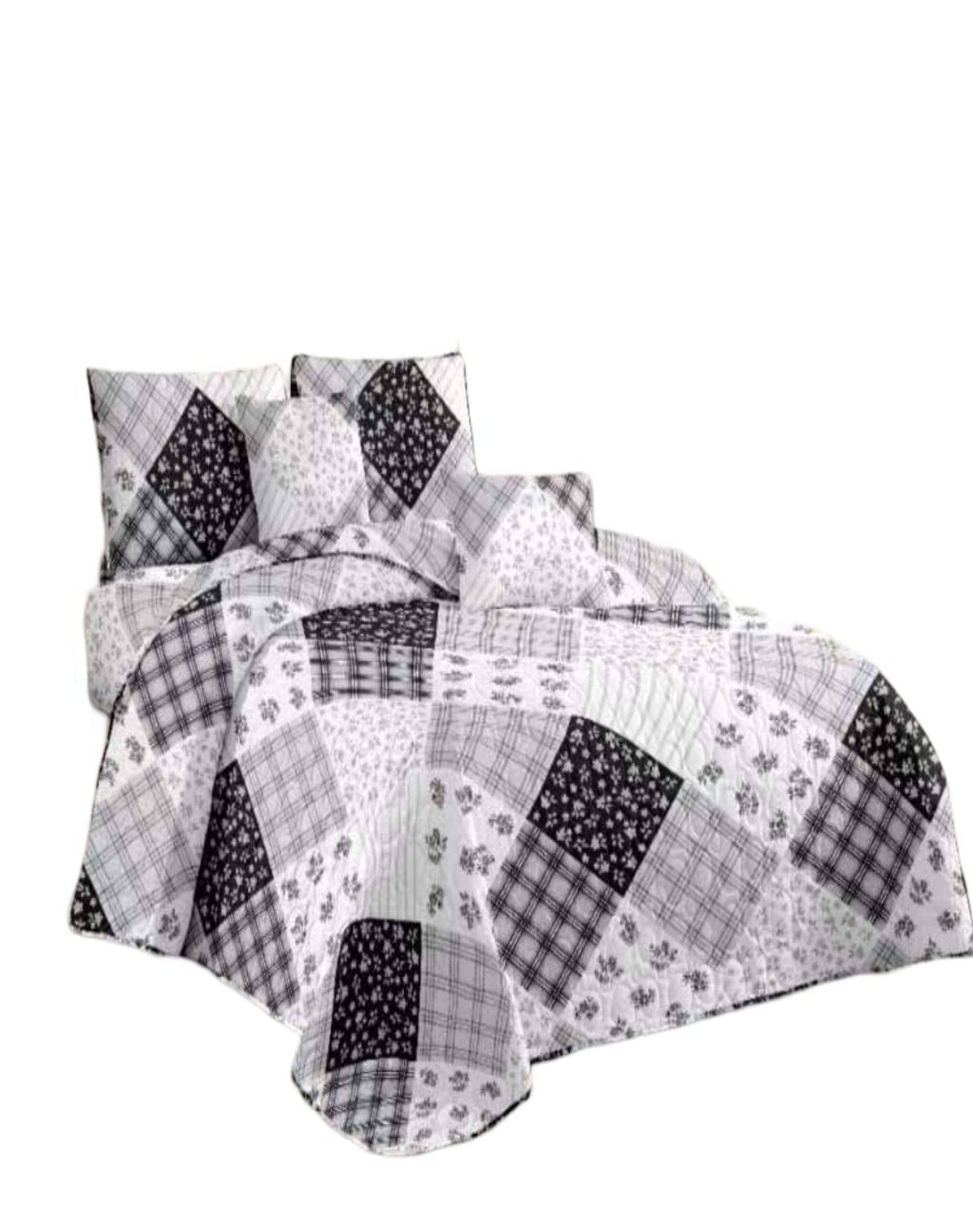 Cubrecama Quilt Diseño 2 Plazas - Primavera Verano B2-0