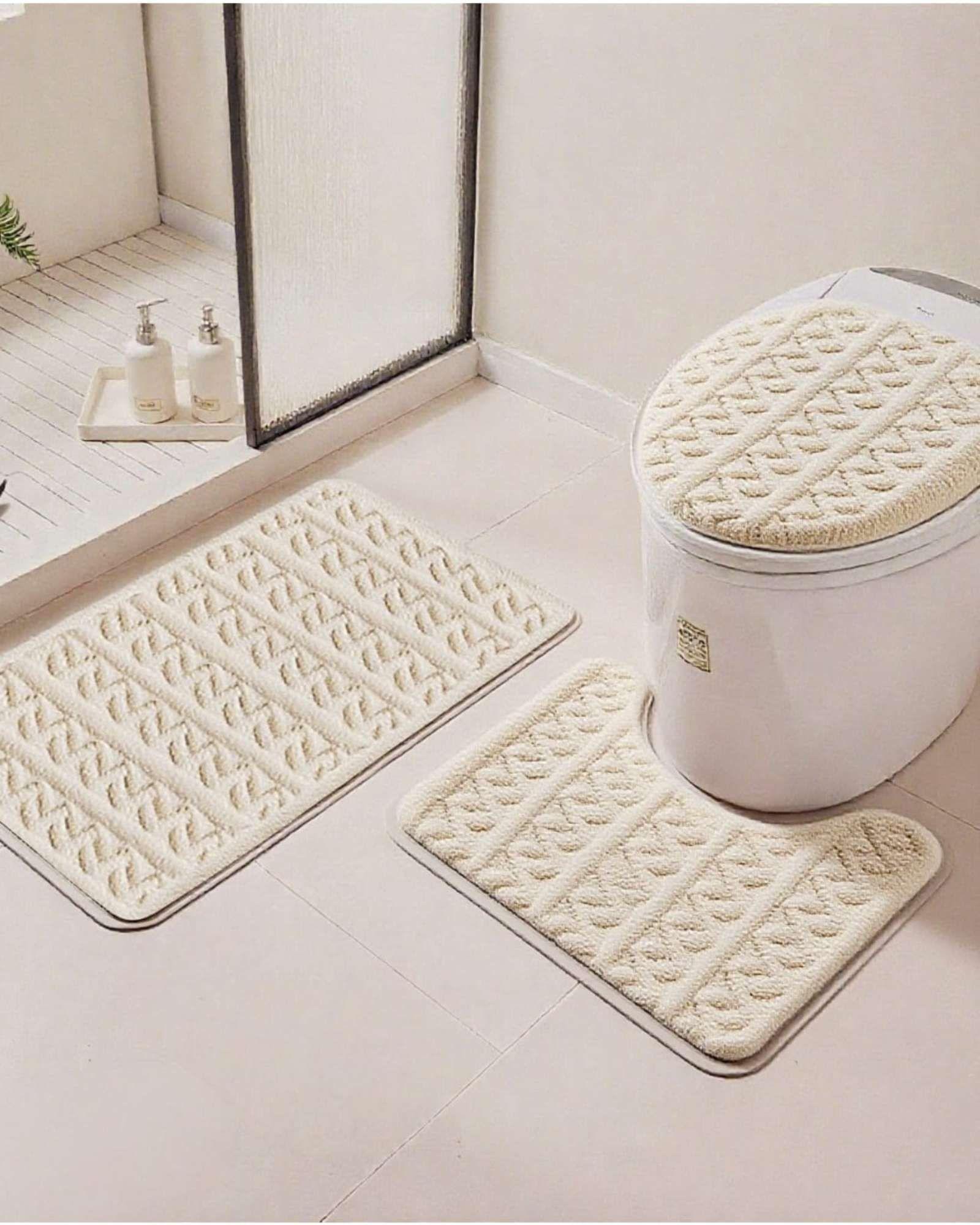 SET DE BAÑO 3 PIEZAS SUAVES Y ABSORBENTES m10-0