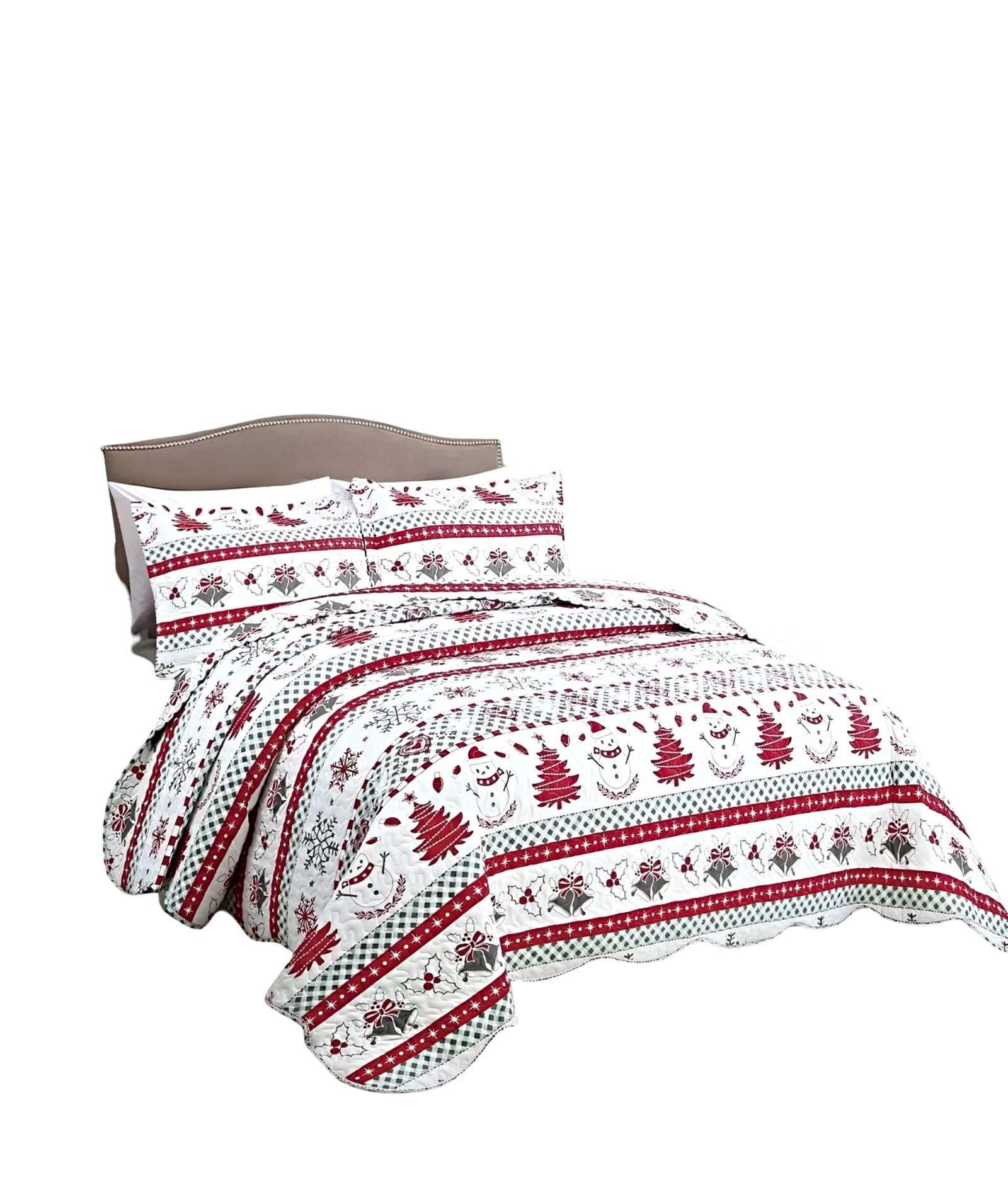 CUBRECAMA COLCHA QUILT DE VERANO 2 PLAZAS A36-0