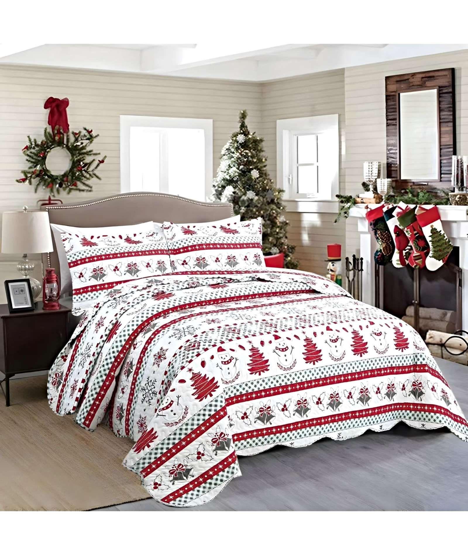 CUBRECAMA COLCHA QUILT DE VERANO 2 PLAZAS A36-2