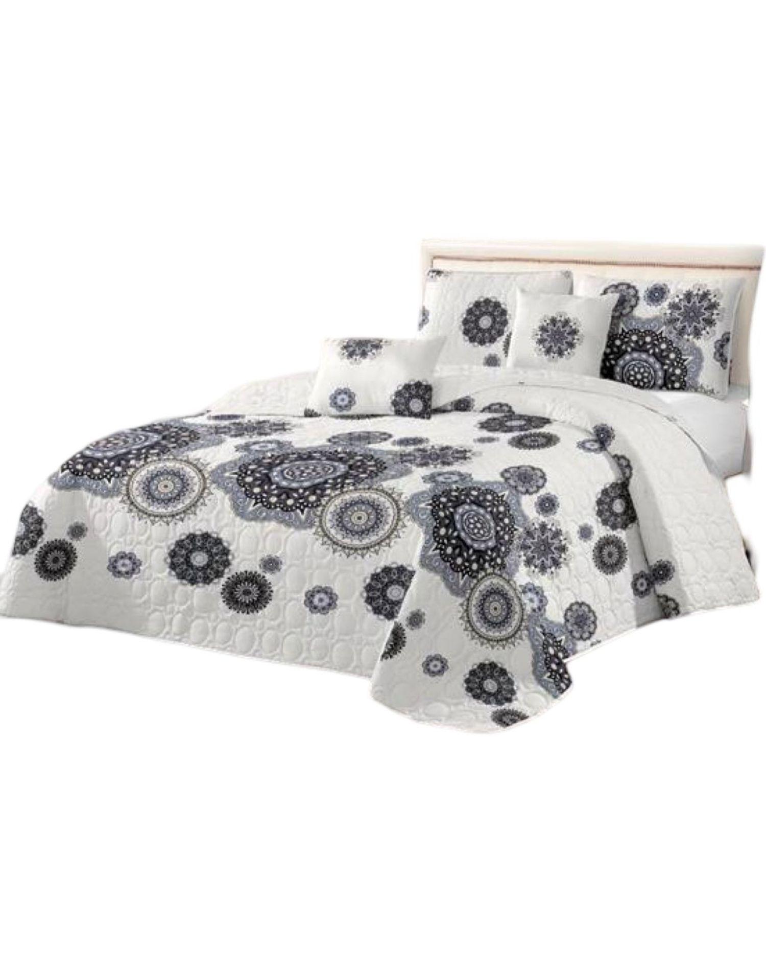 Cubrecama Quilt Plaza y Media Verano Fresco 11n40-1
