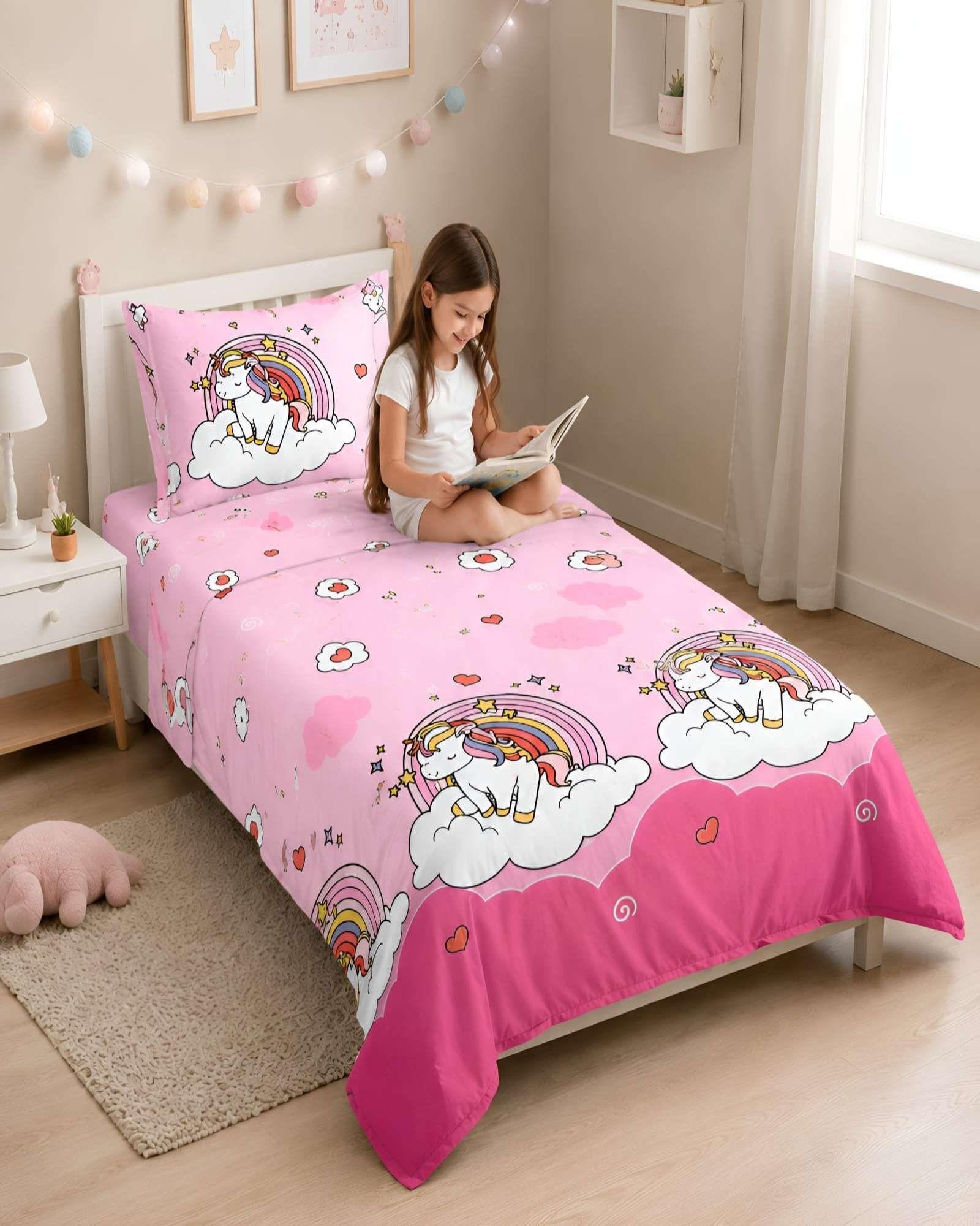 Set de sábanas y quilt de verano 1.5 Plazas-2