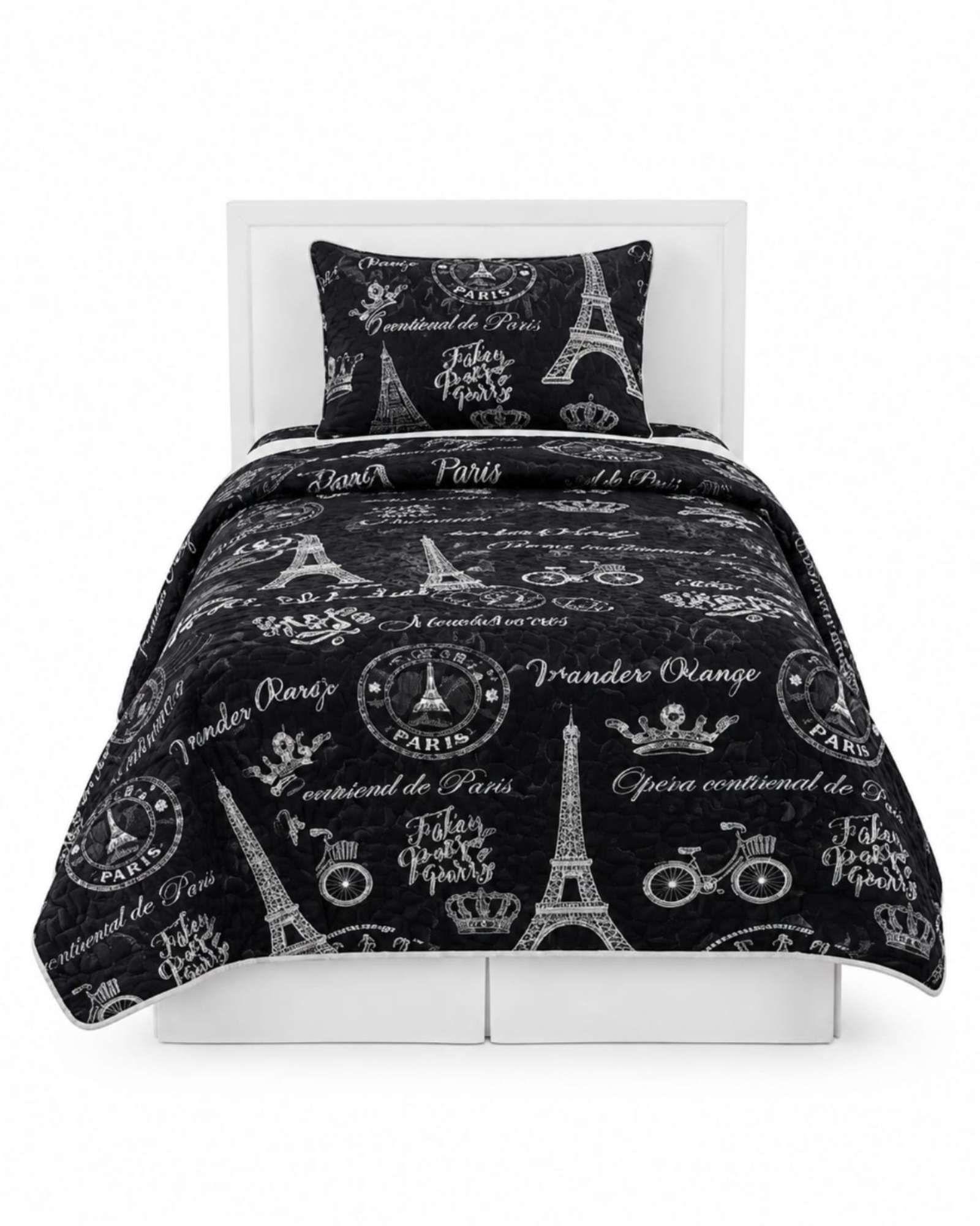 Set Cubrecama de Verano Plaza y Media 180x230 cm mas 1 Almohada-5