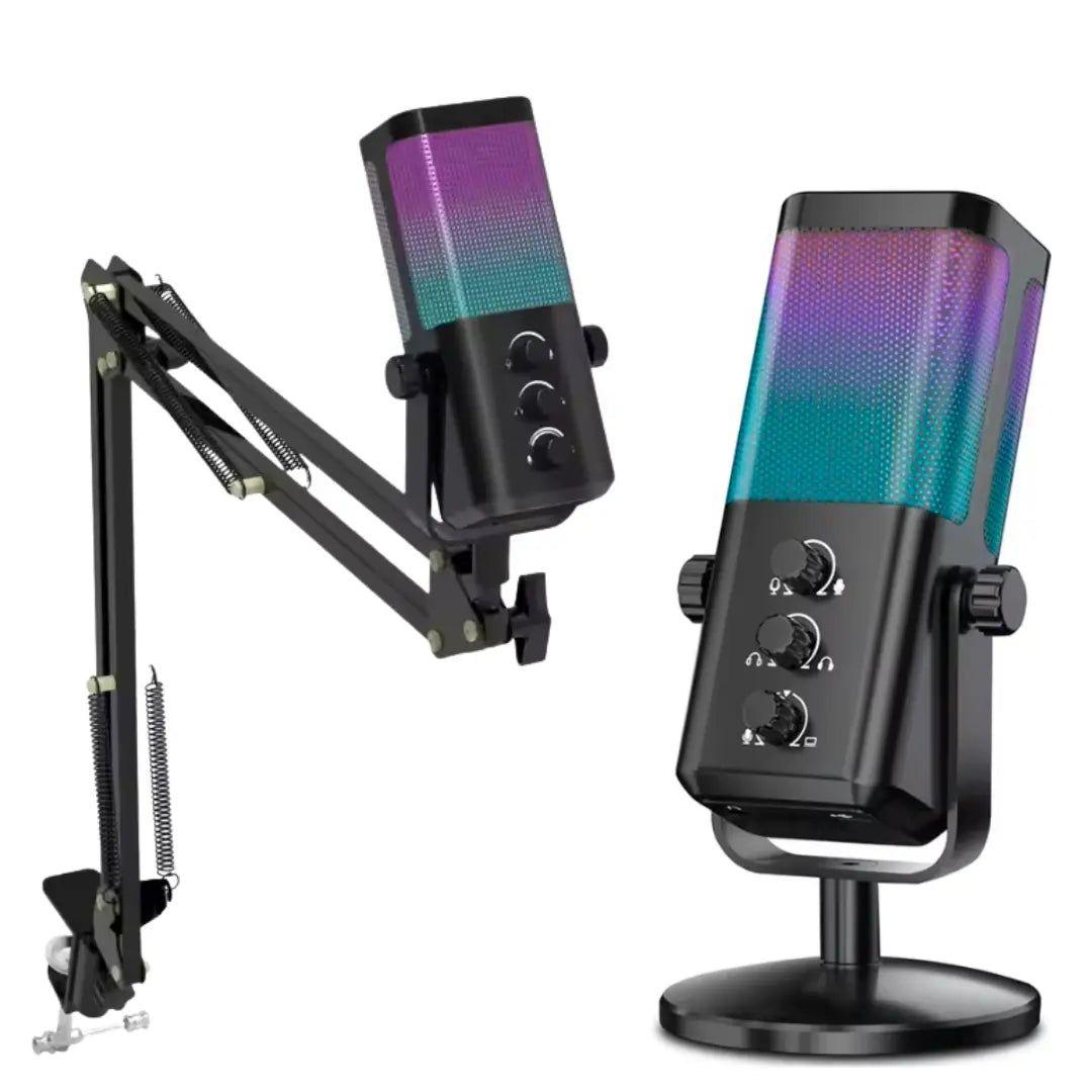 Micrófono de Streaming Podcast RGB Bitbyte M7 Gamer-0