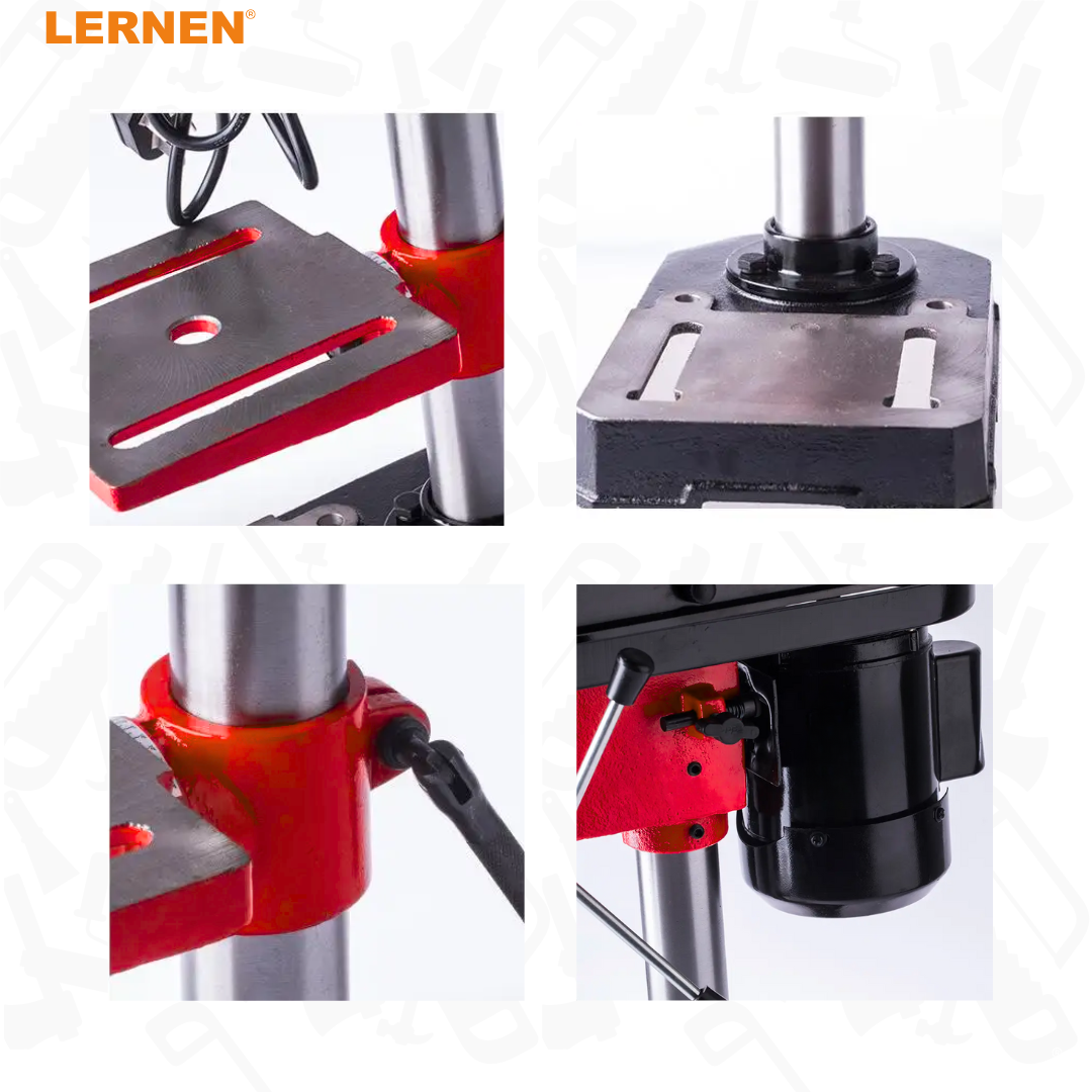 Taladro de Pedestal – Banco 13 mm 350 W Lernen-2