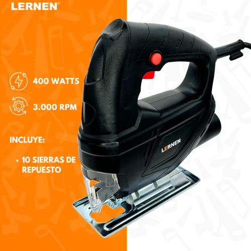 Pack Sierra Caladora 3000 Rpm + Cepillo Para Carpintería-2
